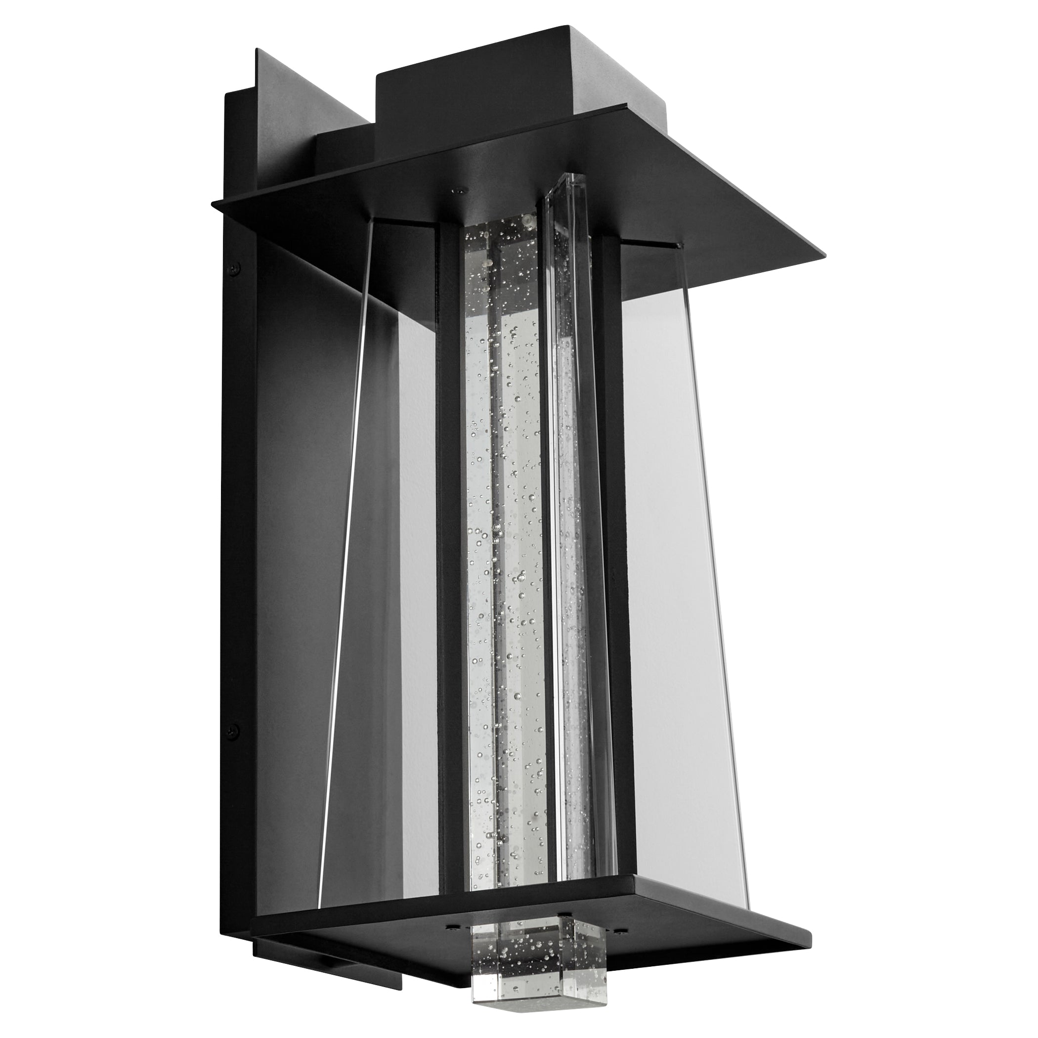 Oxygen Artè 3 760 15 Outdoor Wall Sconce Light - Black - Waterproof Exterior Lighting for Patio, Garden, Porch & Entryway