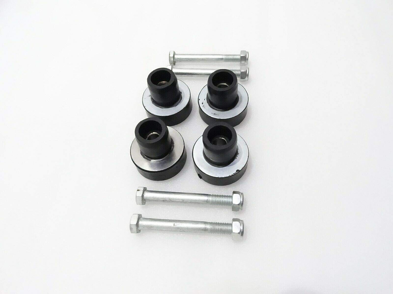 Royal Crusaders Heavy-Duty Engine Mounts, Nuts & Bolts Kit - Set of 4 Compatible with JCB Excavators & Loaders - Perfect for Construction Equipment Repairs & Maintenance