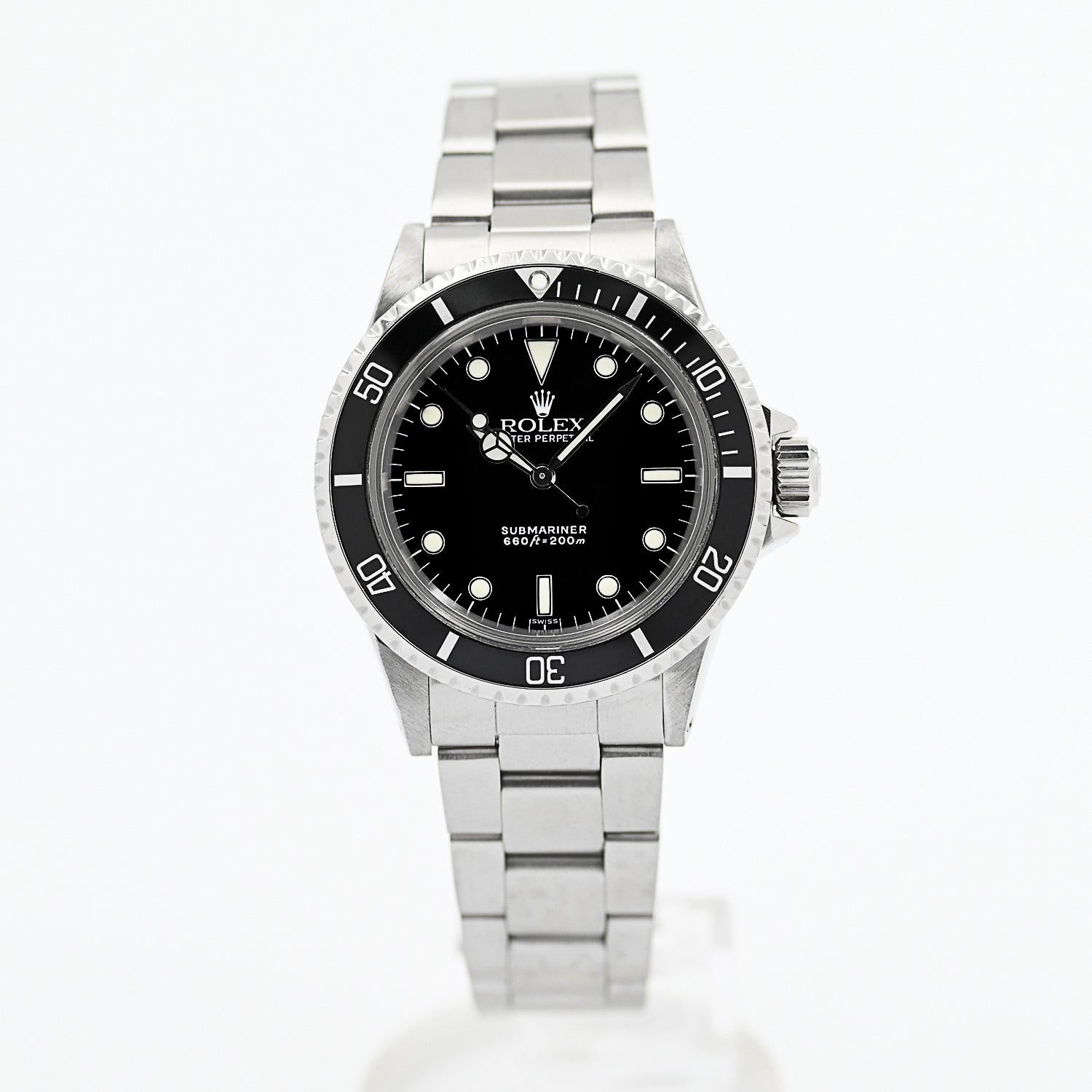 Vintage Rolex Submariner 40mm Men's Watch - 1988 Model, Swiss Automatic Diver Watch with Date, Stainless Steel Luxury Timepiece for Diving, Collecting & Special Occasions