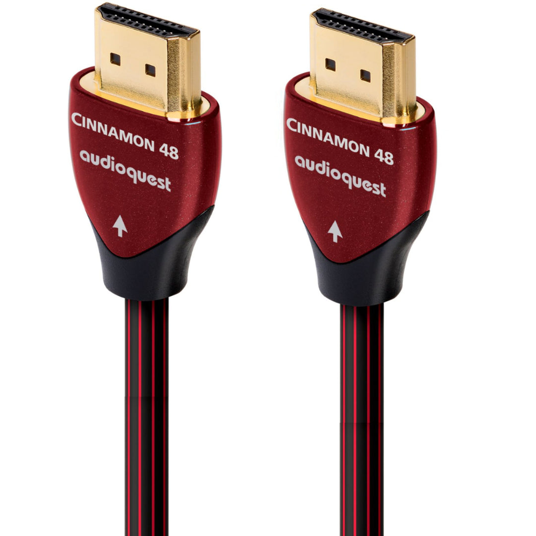 AudioQuest Cinnamon 48 HDMI Cable 8K 10K 48Gbps - Ultra High-Speed 4K/8K HDMI 2.1 Cable for Home Theater, Gaming Consoles & 8K TVs