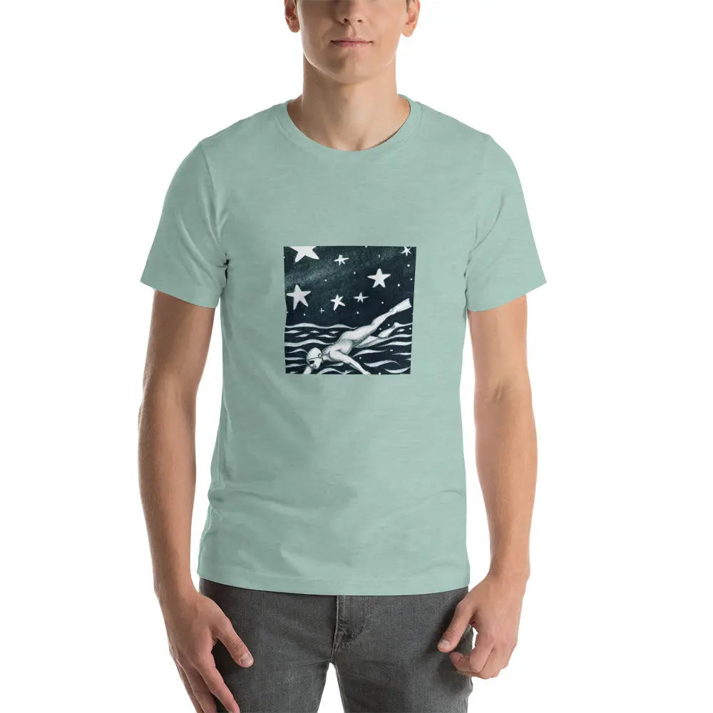 Swimcore Unisex T-Shirt - Stylish & Comfortable Swimwear for Men & Women | Perfect for Pool, Beach & Summer Activities