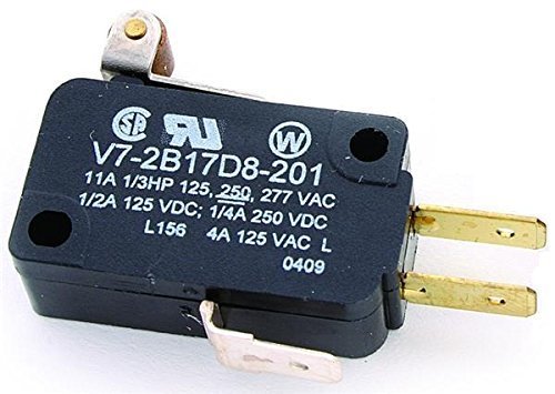High-Quality Basic Snap Action Switches 100mA 125VAC Roller Lever Actuator - 50pcs Pack for Appliances, Industrial Equipment & DIY Electronics Projects