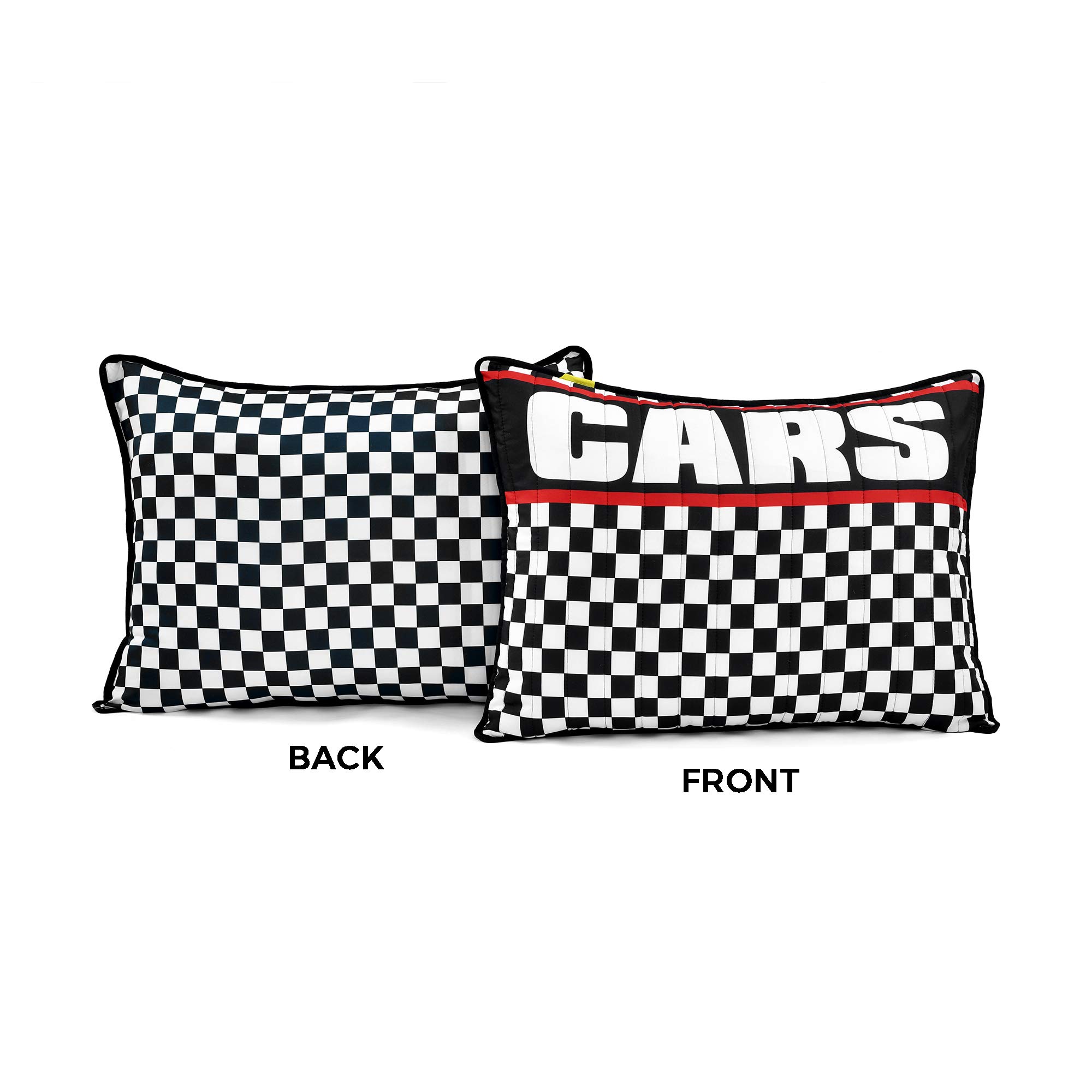 Lush Decor Racing Cars 5-Piece Quilt Set - Full/Queen Size, Black - Perfect for Kids' Bedrooms, Teen Rooms & Race Car Themed Decor