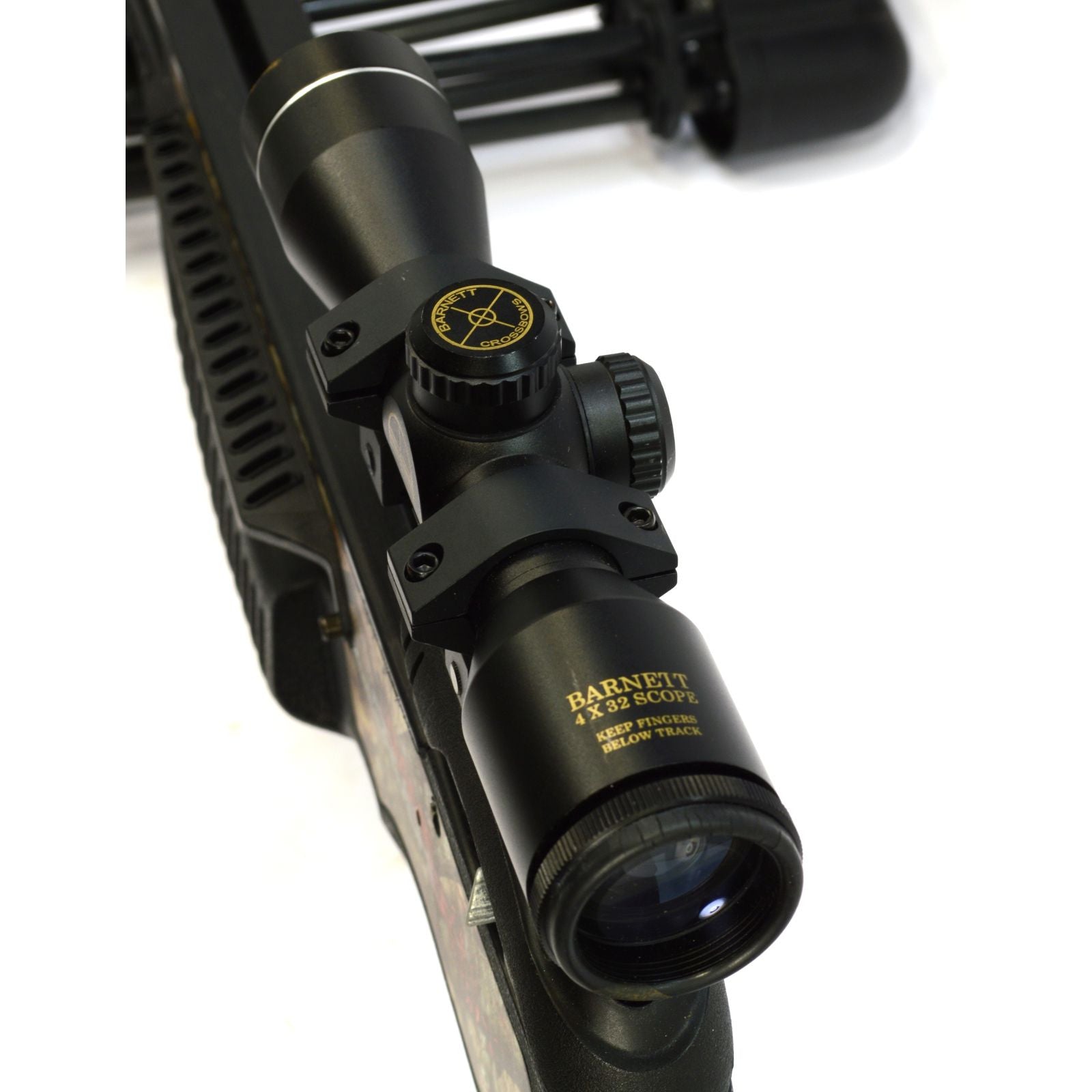 Barnett Game Crusher Crossbow with 3 Headhunter Arrows & 4x32 Scope - High Power Hunting Crossbow for Deer & Big Game - Perfect for Outdoor Hunting & Target Practice