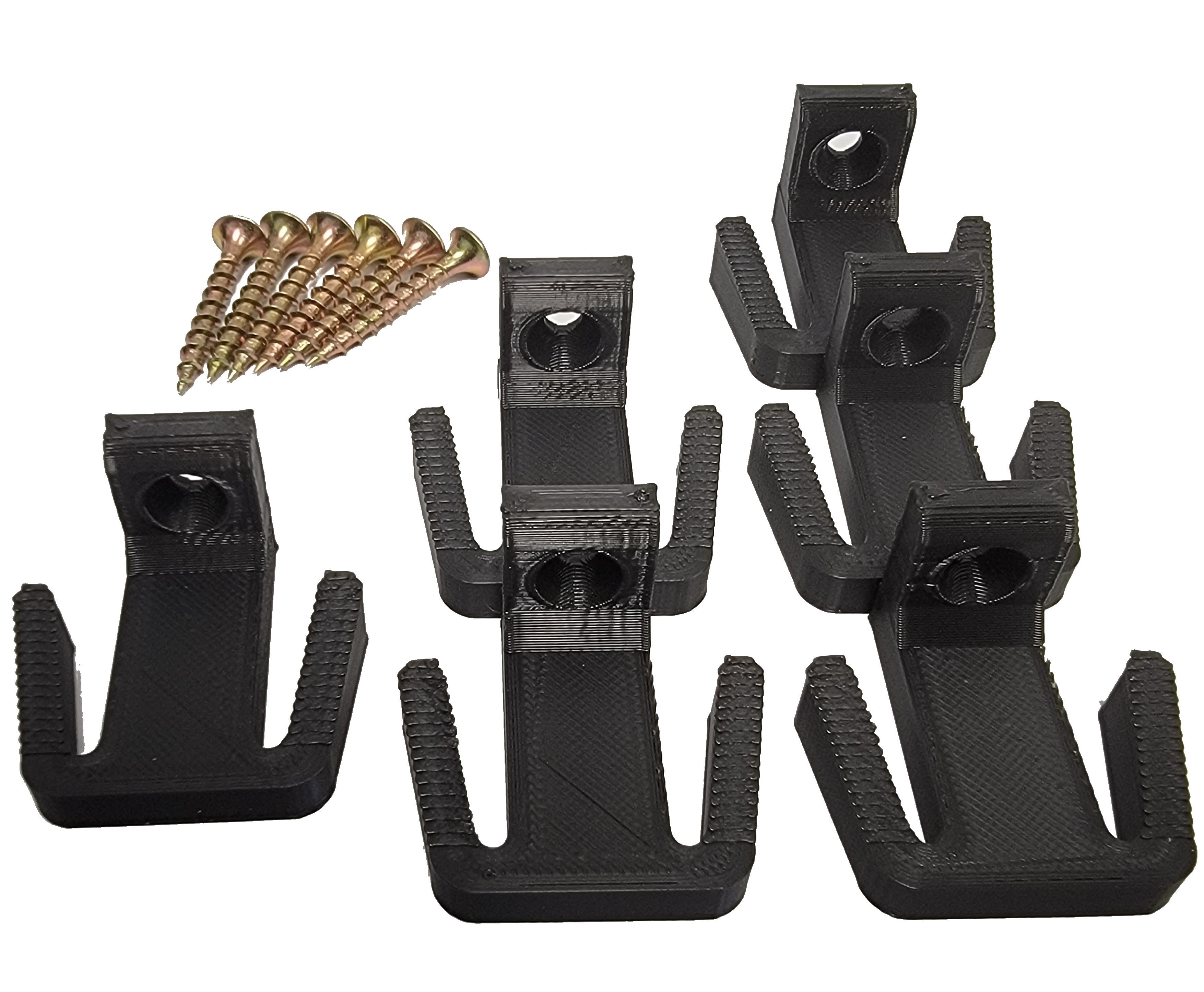 6 Pack Quail Hangers with Screws - Heavy Duty Poultry Processing Hooks for Quail Hunting, Butchering & Dispatching - Perfect for Hunters, Farmers & Home Processing