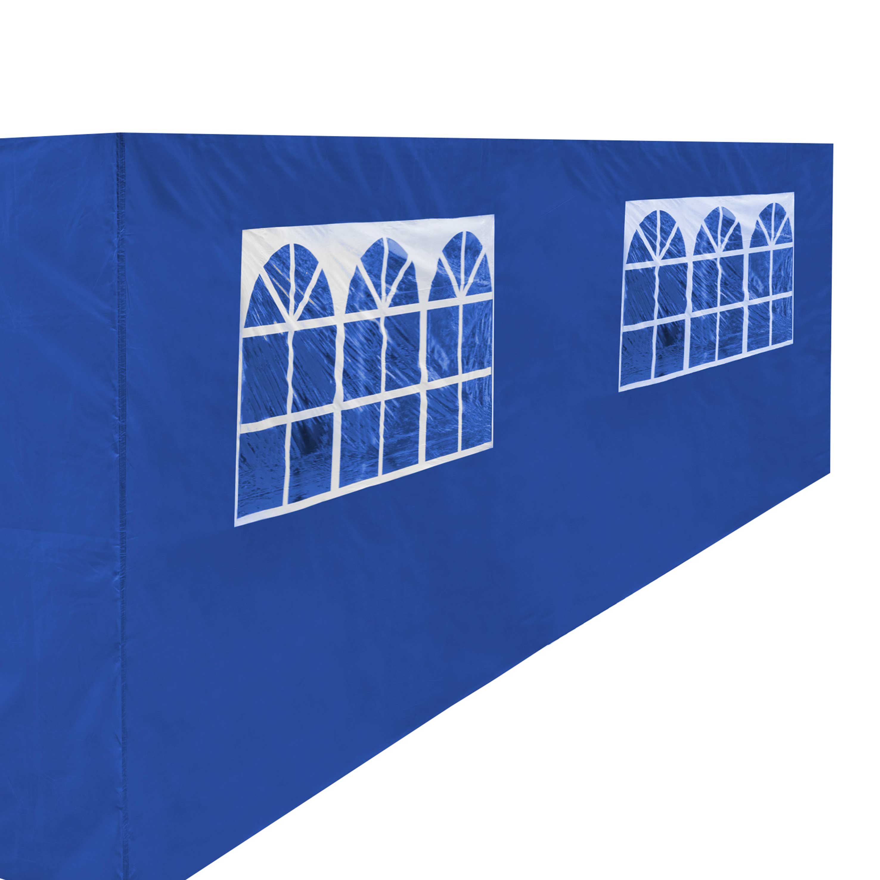 Premium Gazebo Side Walls with Doors & Windows for 3x6m Gazebos - Waterproof & UV Resistant Blue Canopy - Perfect for Outdoor Parties, Weddings & Backyard Events (Model DG155)