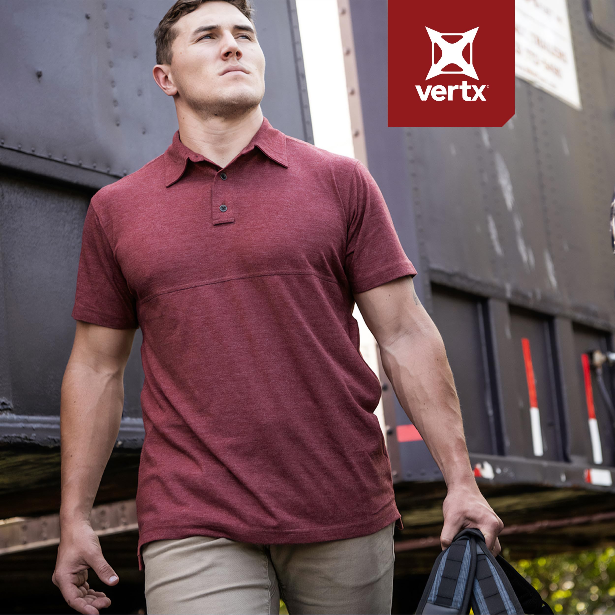 Vertx Men's Assessor 2.0 Tactical Polo Shirt - Short Sleeve Performance Shirt for Police, Military & Outdoor Activities | Moisture-Wicking, Athletic Fit for Special Ops & Tactical Training