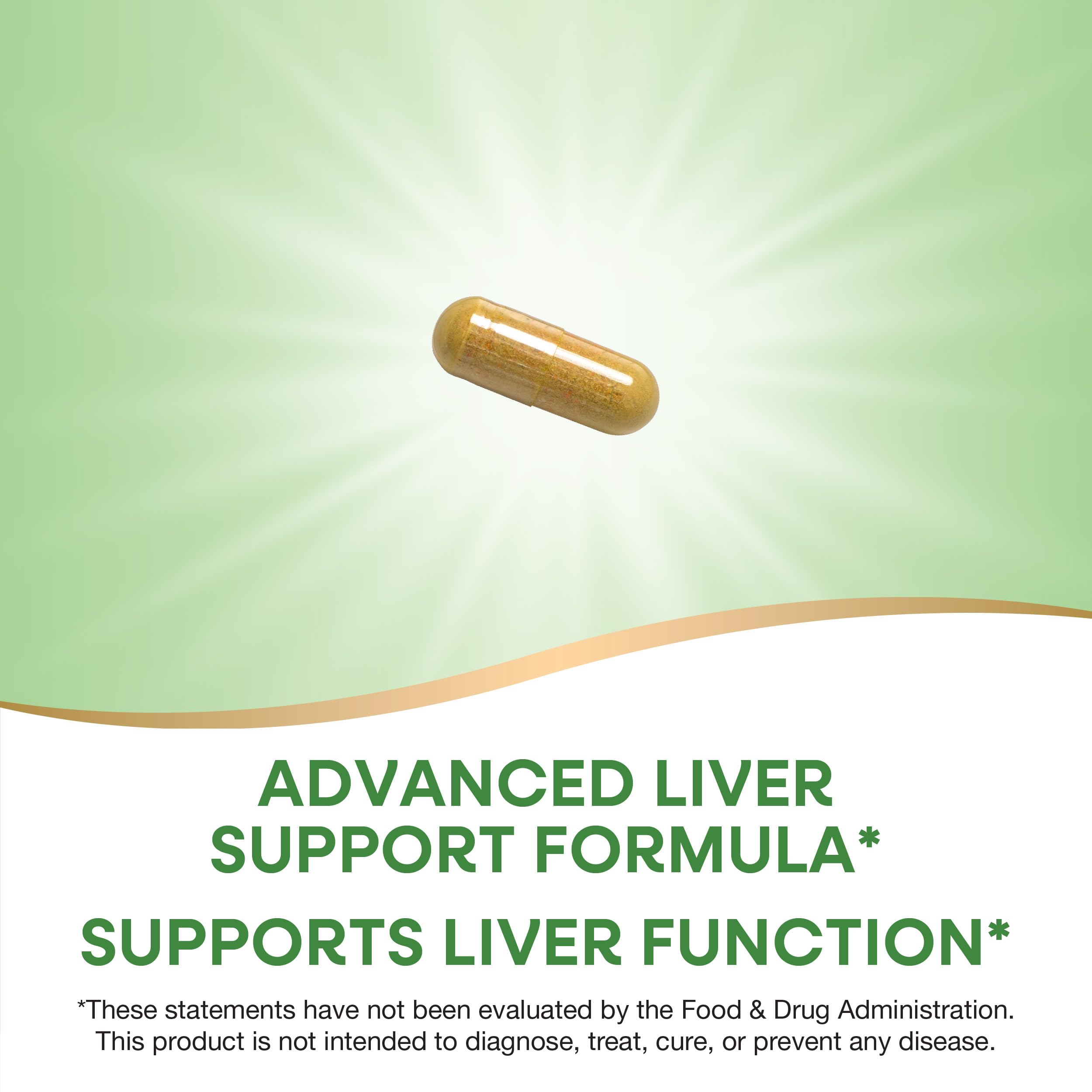 Nature's Way Super Thisilyn Advanced Liver Support Formula with Milk Thistle Extract - 60 Capsules, Gluten-Free Supplement for Detox & Liver Function Support (Packaging May Vary) | Ideal for Daily Wellness, Detox Programs & Liver Health Maintenance