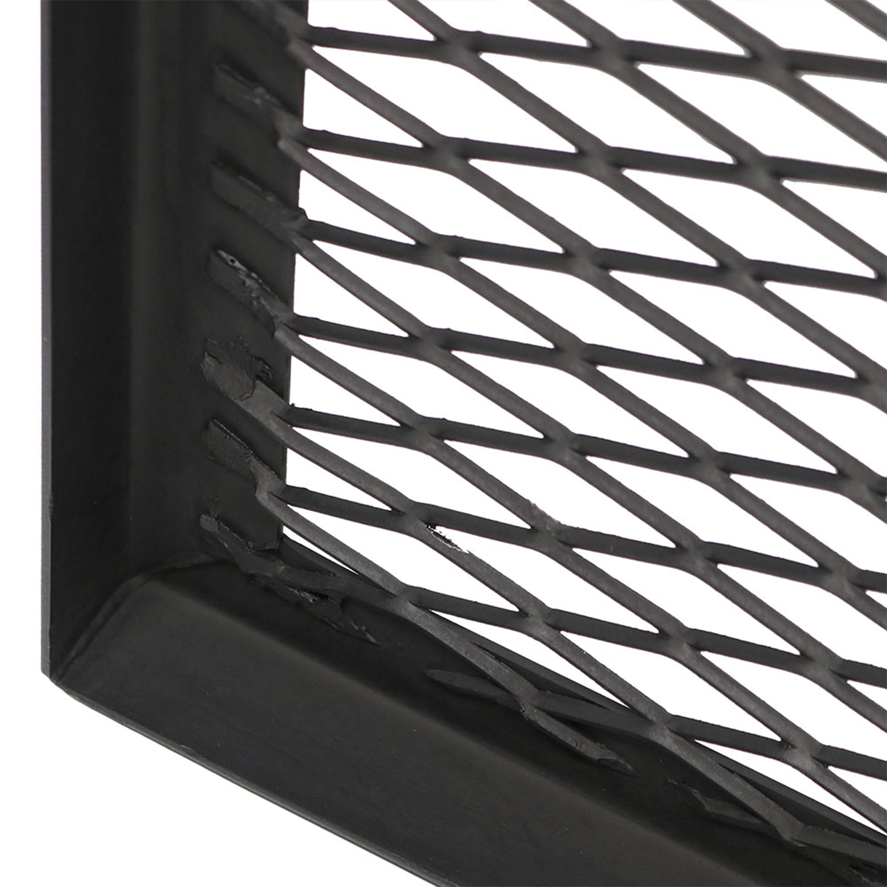 Sunnydaze X Marks Square Fire Pit Grill Grate - Heavy Duty Steel Cooking Grate for Outdoor Camping, Backyard BBQs & Patio Fire Pits