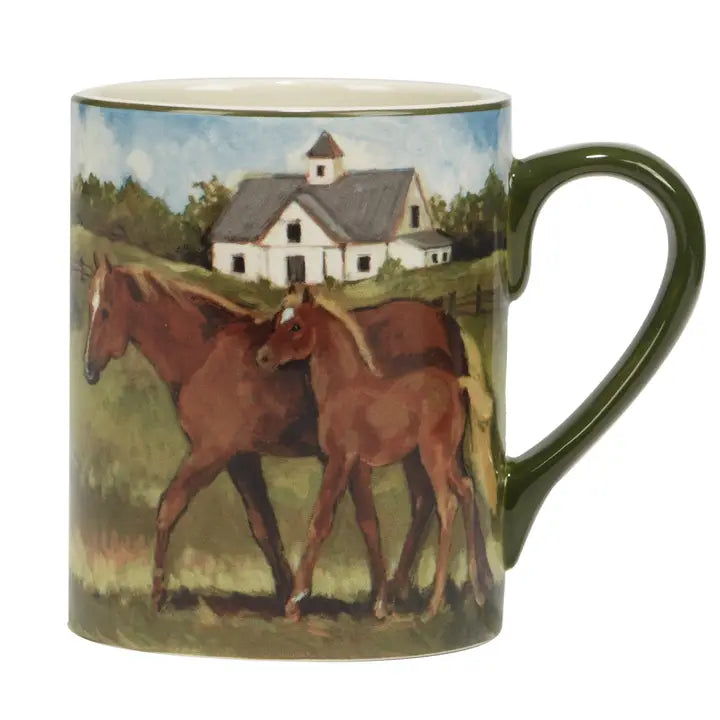 Premium Stables Dinnerware Set - Elegant Porcelain Plates, Bowls & Mugs for Fine Dining - Perfect for Wedding Registry, Anniversary Gifts & Upscale Dinner Parties