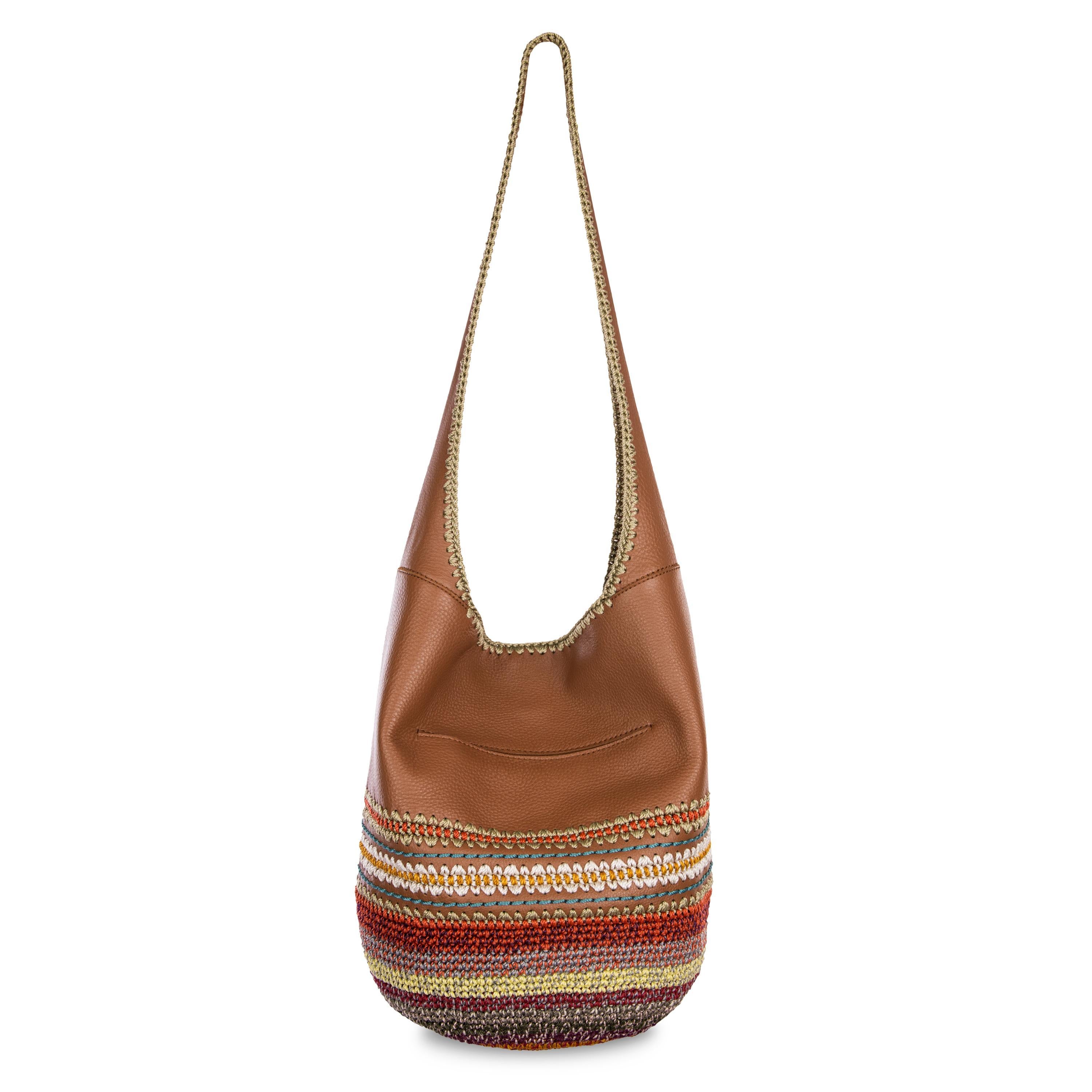 Premium 120 Hobo Leather Handbag in Tobacco Brown - Stylish & Durable for Everyday Use, Work, and Travel