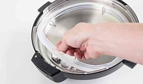 GJS Gourmet Sealing Ring Replacement for Cuisinart CPC-400 4 Quart Pressure Cooker - Compatible with Model CPC-400 - Perfect for Home Cooking, Meal Prep & Pressure Canning