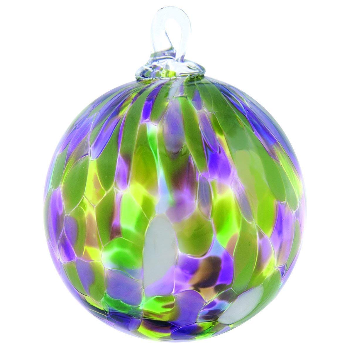 Glass Eye Studio Water Lily Classic Ornament - Handcrafted Glass Home Decor for Living Room, Bedroom & Office - Perfect Gift for Housewarming, Wedding & Anniversary