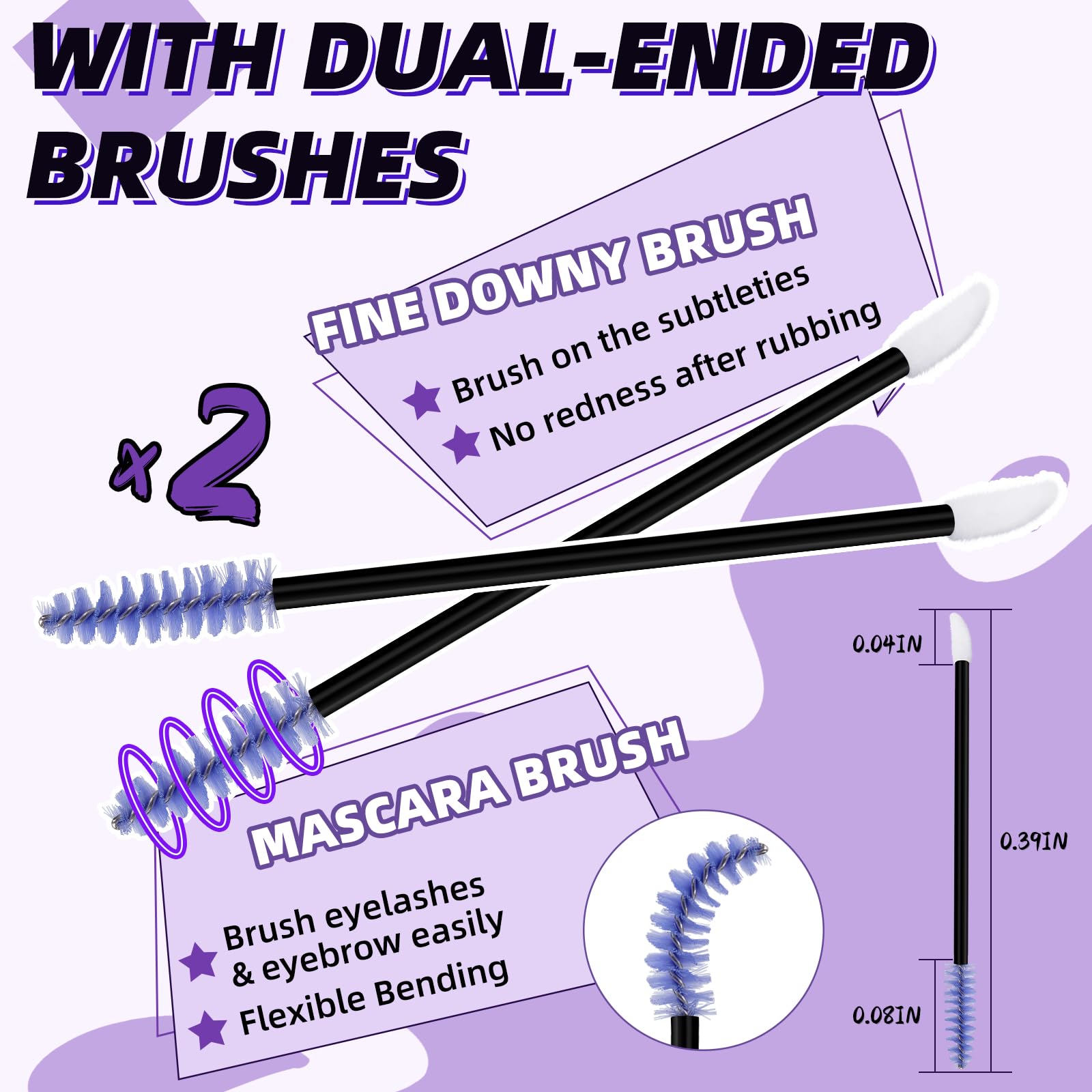 B&Qaugen Professional DIY Cluster Lash Extension Kit - 10ML Strong Hold Black Lash Glue & Clear Remover with Clean Brush | Waterproof Eyelash Bond for Natural Look | Perfect for Daily Wear, Parties & Special Occasions