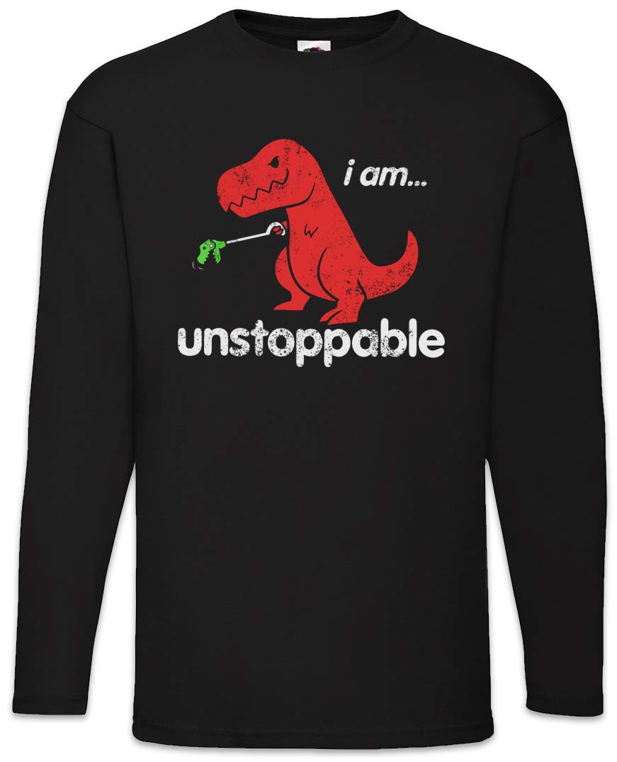 Unstoppable Motivational Long Sleeve T-Shirt for Men & Women - Comfortable Workout & Gym Shirt for Fitness, Running & Daily Wear