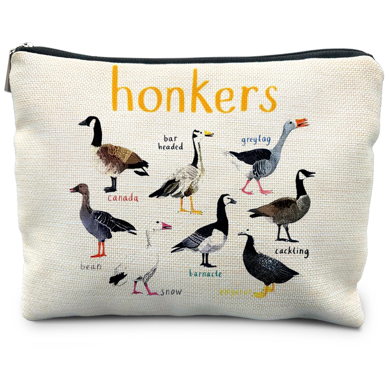 Funny Woodpecker Makeup Bag for Women - Perfect Bird Watching Gift for Bird Lovers
