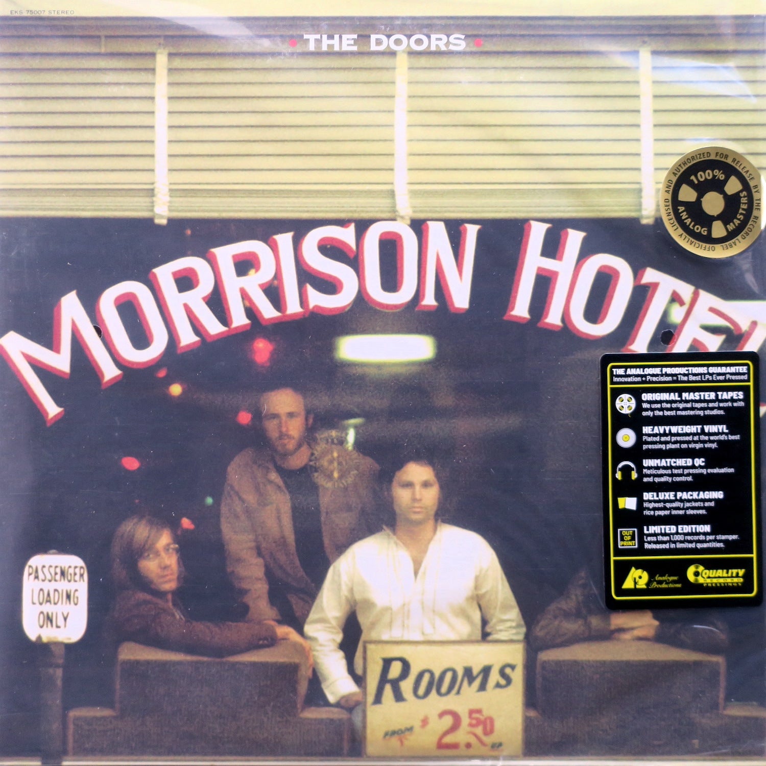 DOORS 'Morrison Hotel' 180g 45rpm Vinyl 2LP Record - Limited Edition High-Quality Audiophile Pressing by Analogue Productions - Perfect for Music Collectors & Vinyl Enthusiasts