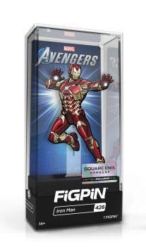 Figpin Iron Man No. 426 - Square Enix Exclusive Collectible Pin | Marvel Superhero Merchandise for Display, Gifts & Fan Collections