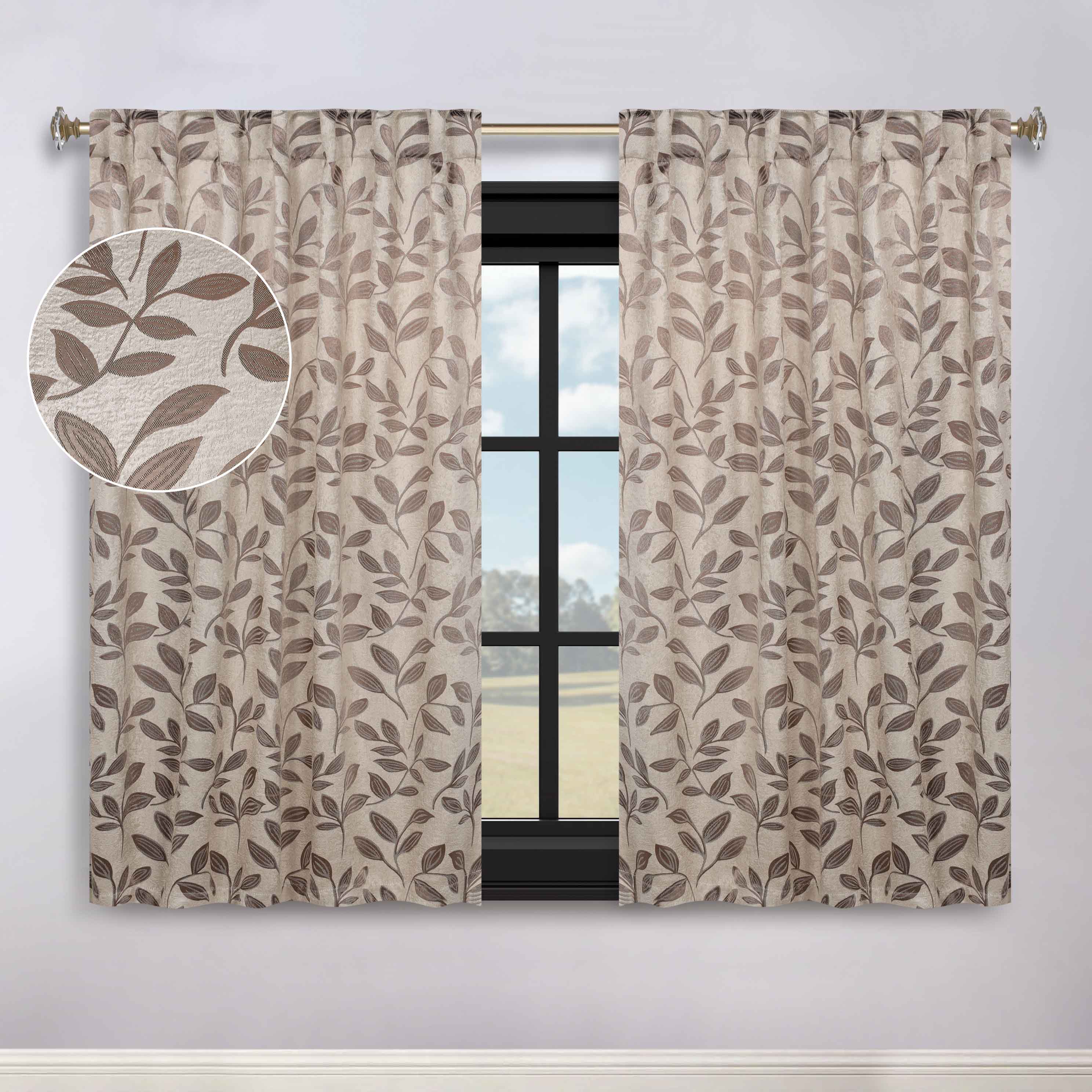Premium Blackout Curtains Set - Room Darkening Back Tab Panels for Bedroom, Living Room & Nursery | Noise Reducing & Energy Efficient Window Treatments