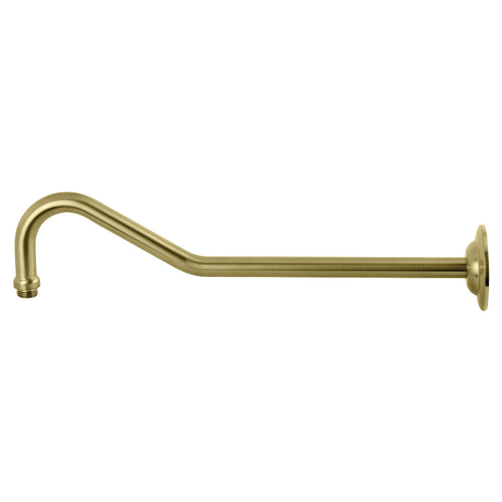 Kingston Brass K117C7 Restoration 17-Inch Shower Arm - Durable Chrome-Plated Shower Pipe for Bathroom Renovation & Modern Shower Upgrades