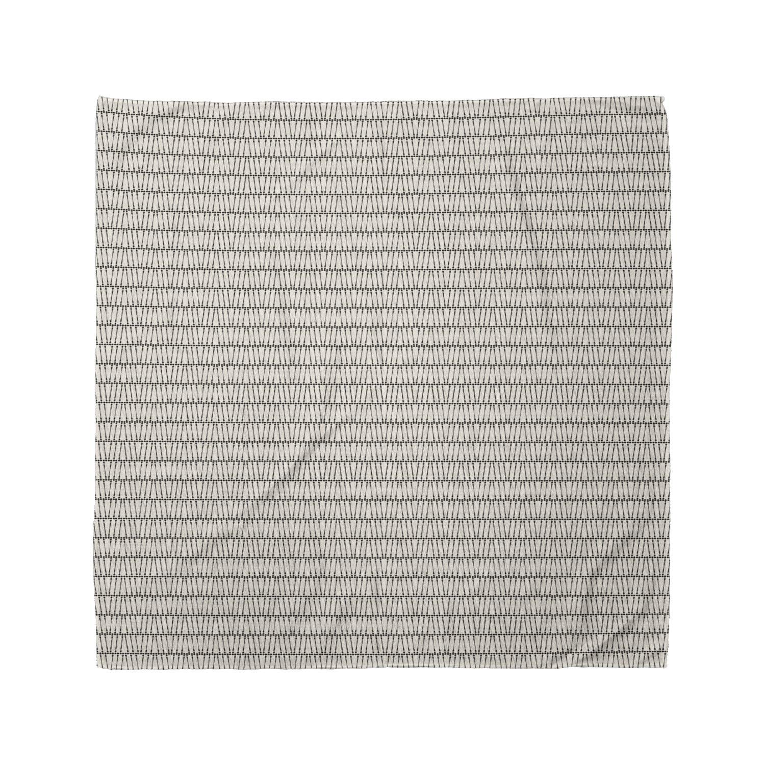 Ambesonne Abstract Bandana - Stylish Polka Dot Stripes Pattern Unisex Head & Neck Scarf for Men & Women | Perfect for Outdoor Activities, Music Festivals & Fashion Accessories