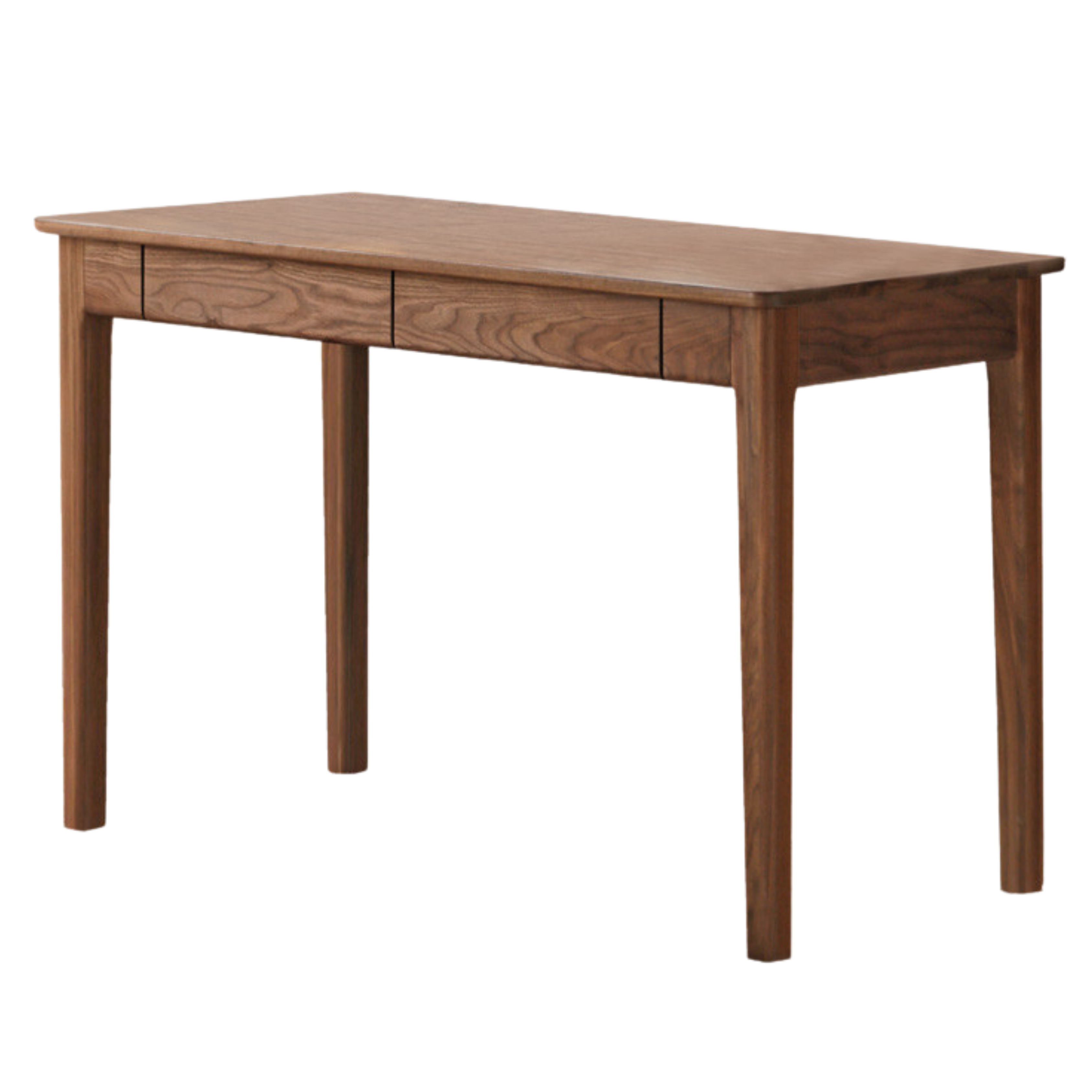 47.2x22x29.5 inch / 120x56x75 cm / Rich Dark Walnut color / double suction desk