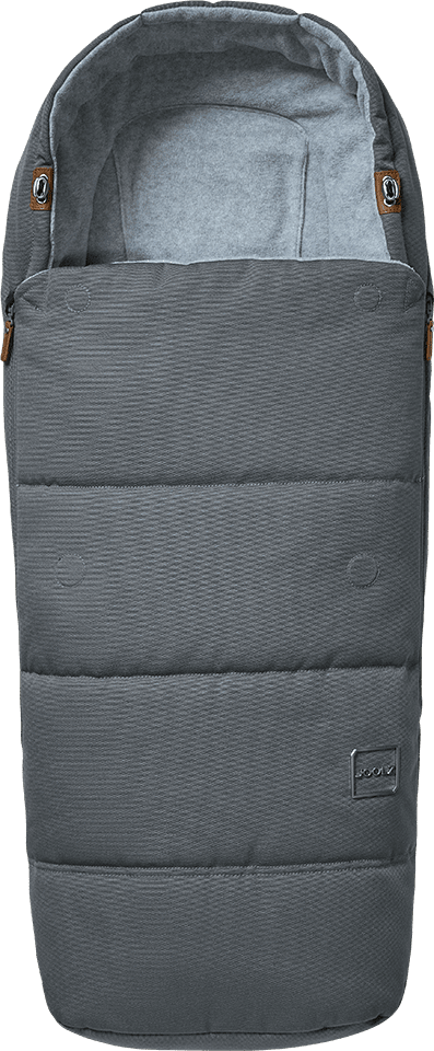 Joolz Footmuff - Premium Baby Stroller Foot Cover, Soft & Warm Gray Muff for Winter - Perfect for Stroller, Pram & Car Seat Use in Cold Weather