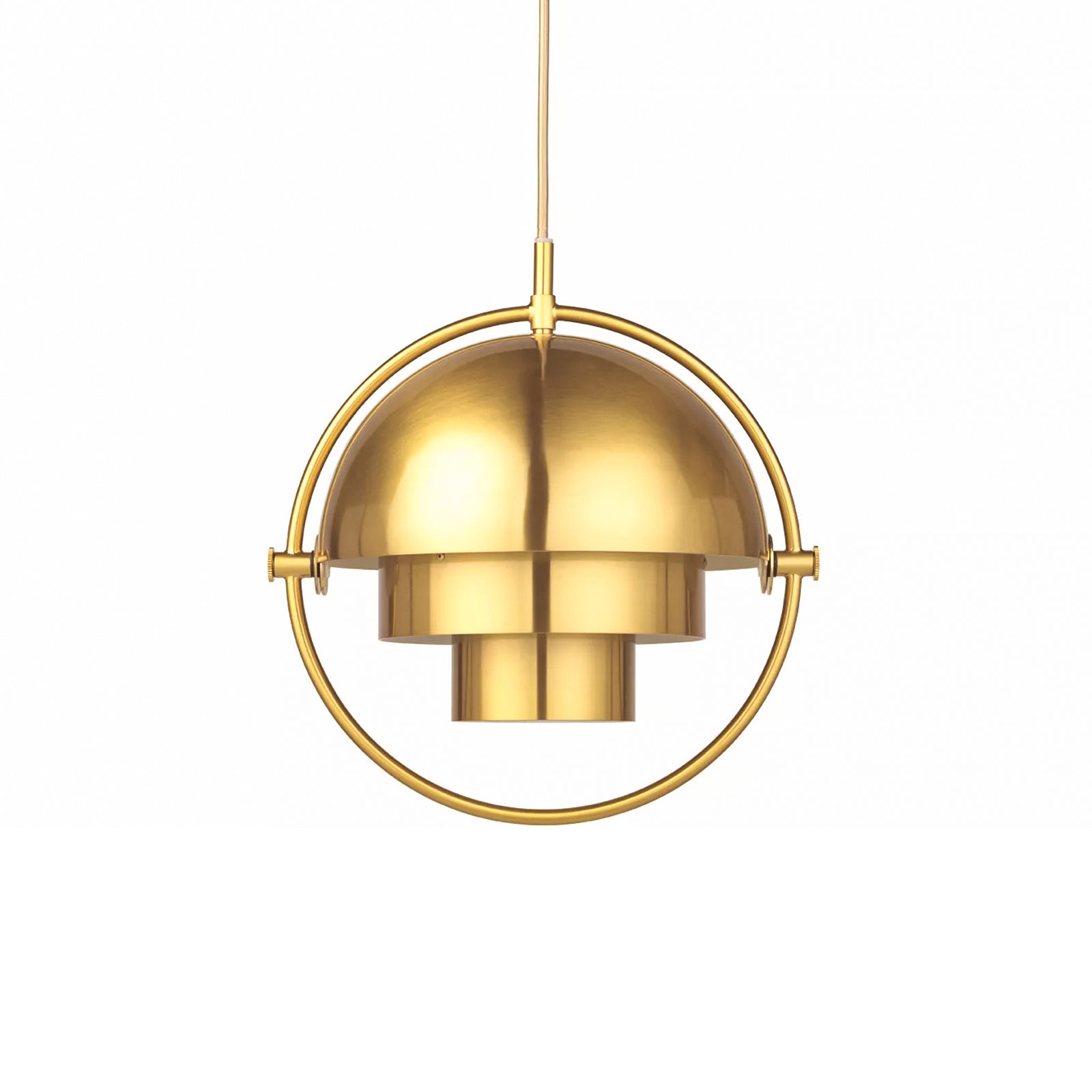 Unique Deformed Ball Pendant Light - Modern Handmade Glass Ceiling Fixture for Dining Room, Bedroom & Living Room Decor