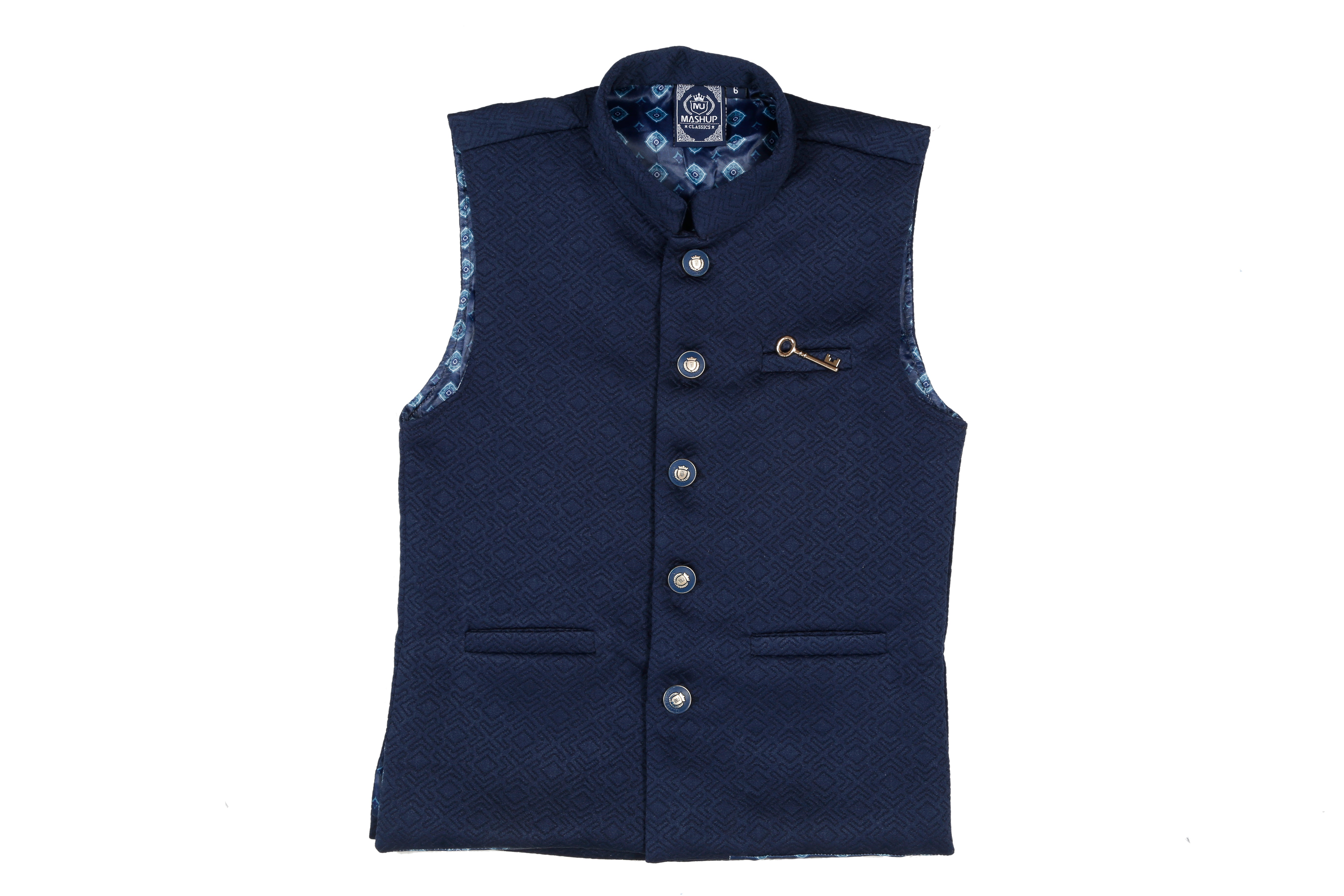 Stylish Men's Nehru Jacket & Printed Kurta Shirt - Indian Ethnic Wear for Weddings, Festivals & Cultural Events