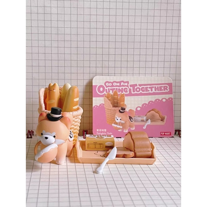 DIMOO Outing Together Series Faisytale Taske - Cute Collectible Blind Box Figure for Home Decoration, Office Display & Gift Giving