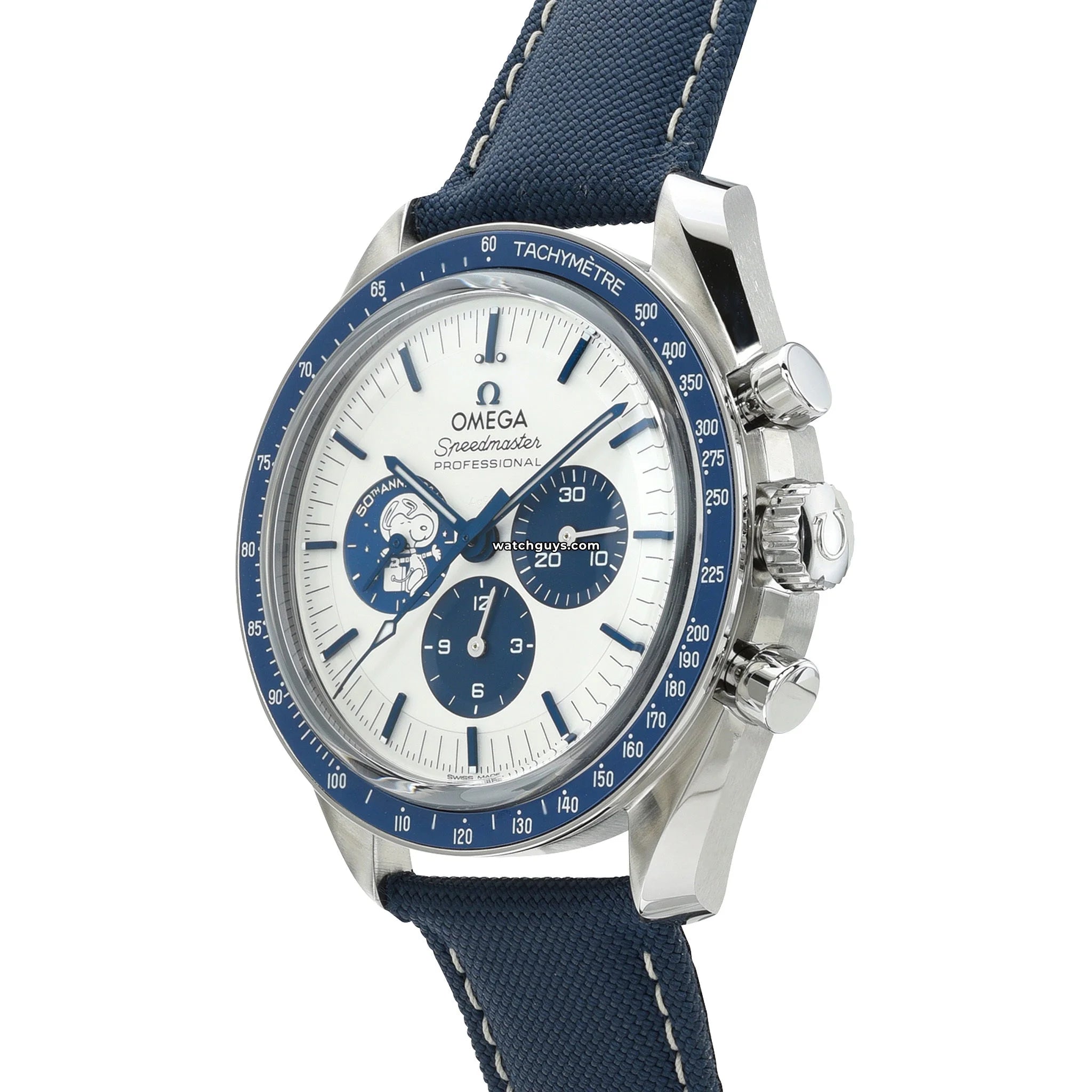 Omega Speedmaster Professional Moonwatch 310.32.42.50.02.001 - Snoopy 50th Anniversary Limited Edition - Automatic Chronograph Men's Watch - Perfect for Space Enthusiasts & Collectors