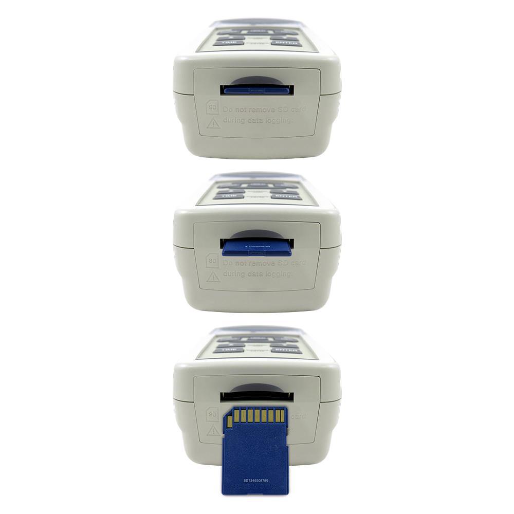 Professional Wet Bulb Globe Temperature (WBGT) Heat Stress Monitor with SD Card Data Logger - Ideal for Outdoor Sports, Construction Sites, and Industrial Safety