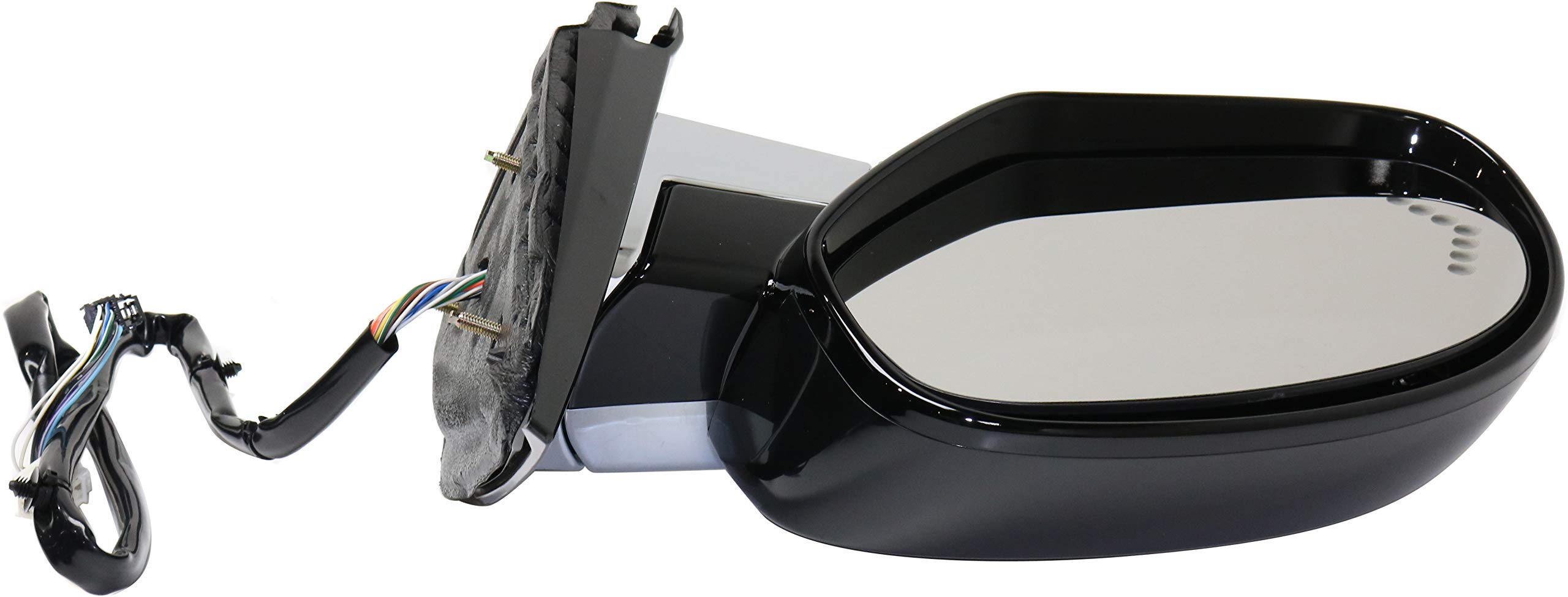 Garage-Pro Heated Power Glass Side Mirror with In-Glass Signal Light - Compatible with 2007-2008 Chevrolet Tahoe, 2007-2008 GMC Yukon, 2007-2014 Cadillac Escalade (Driver Side) - Perfect for Winter Driving & Enhanced Safety