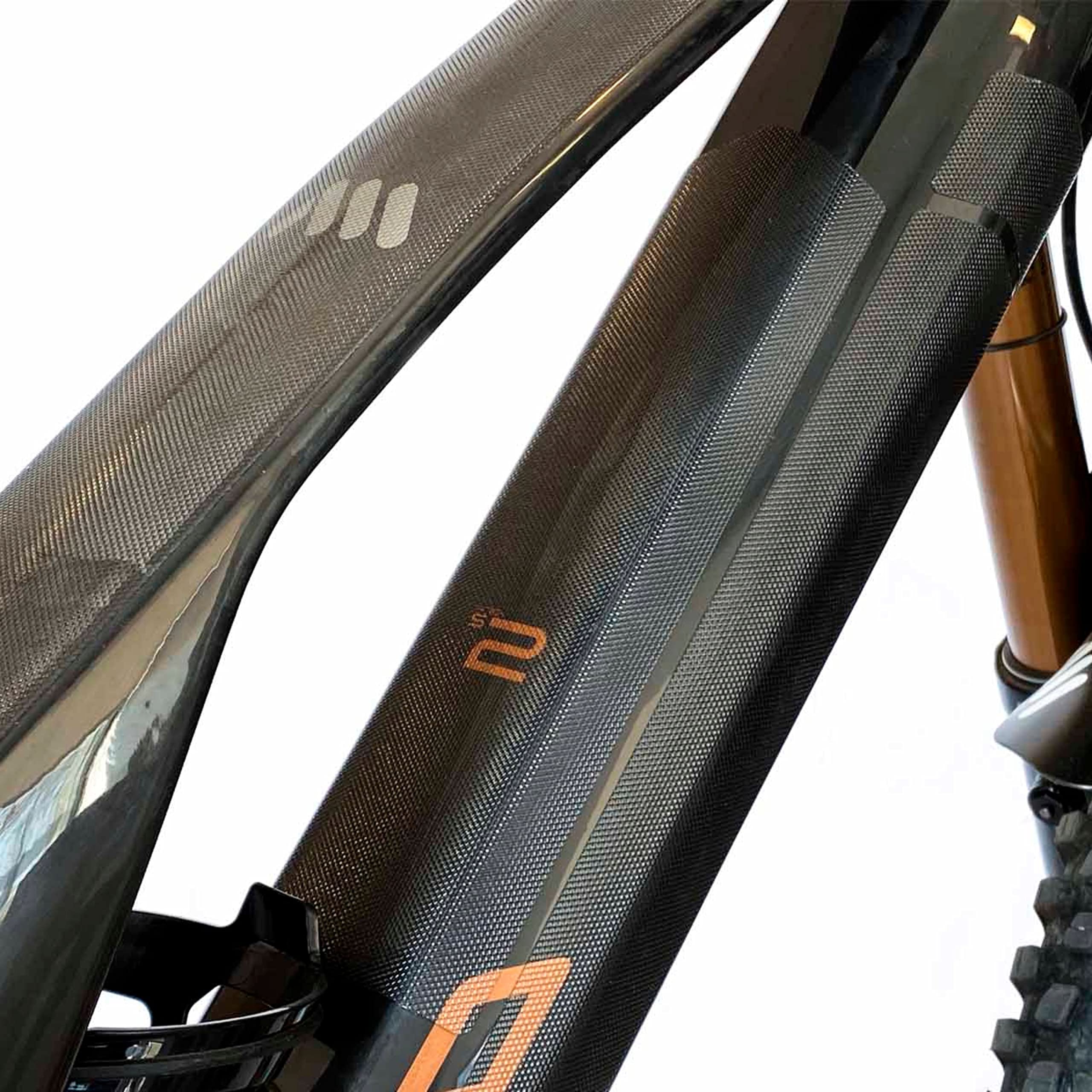 All Mountain Style Bike Frame Protector Tape - Scratch & Impact Resistant Adhesive Guard for Electric Bikes - Perfect for eBike Commuting, Mountain Trails & Urban Riding Protection