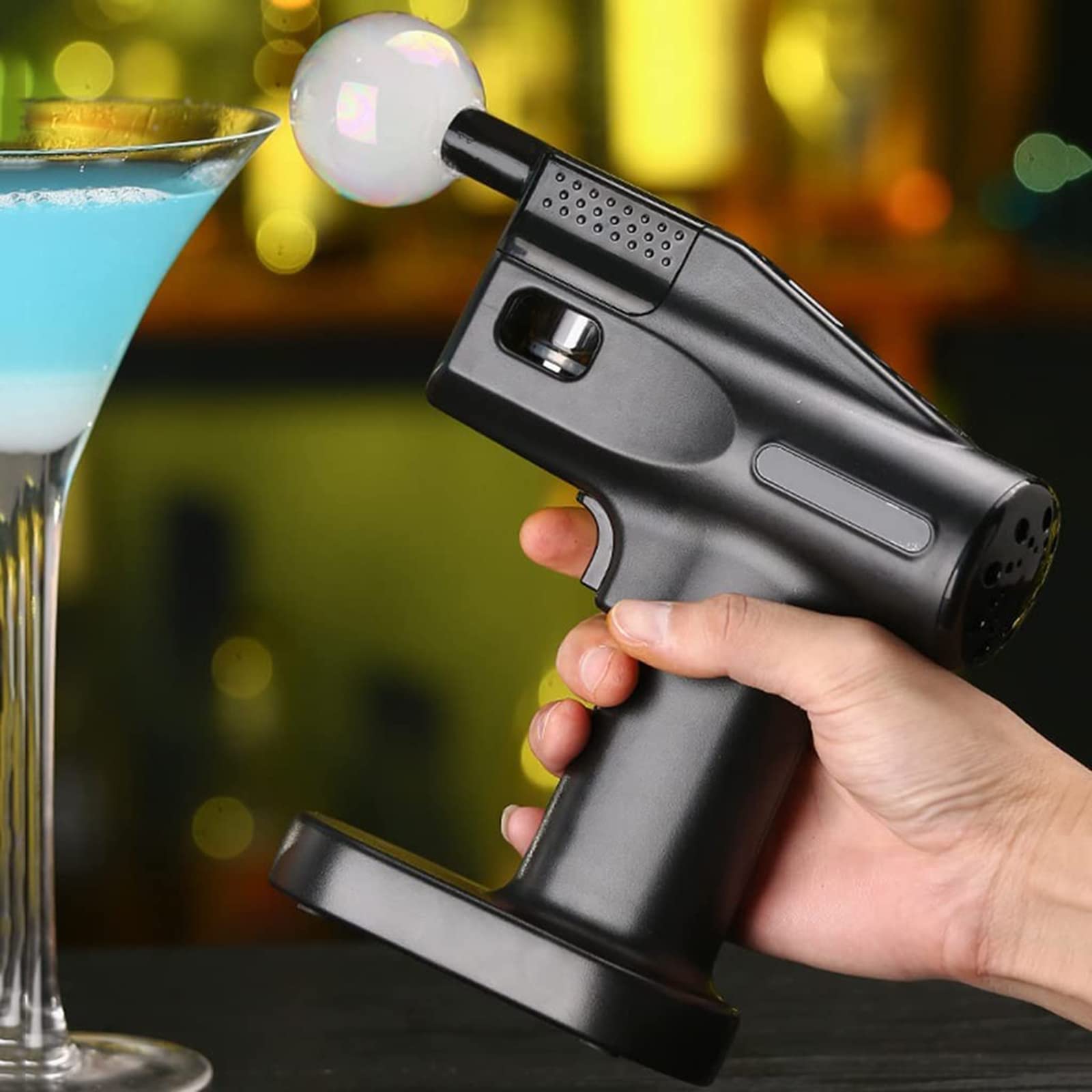 Portable Food Smoker Gun - Handheld Smoke Generator for Meat, BBQ, Cheese & Cocktails | Indoor/Outdoor Smoking Tool for Chefs & Bartenders | Perfect for Home Cooking, Parties & Gourmet Gifts