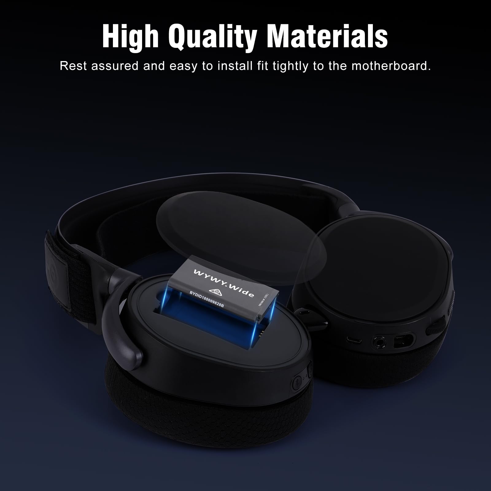 2 Pack 1000mAh Rechargeable Battery for Steelseries Arctis Pro Wireless/Siberia 800/840 Gaming Headsets - Long-Lasting Power for PS5, Xbox & PC Gaming - Perfect for Marathon Gaming Sessions & Wireless Headset Use