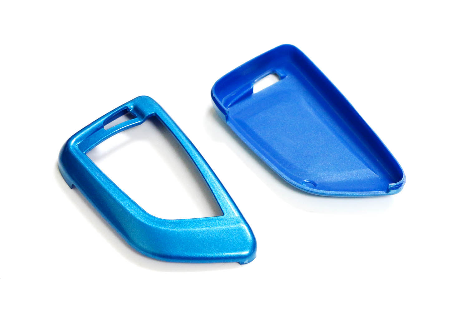 Premium Glossy Blue Smart Key Fob Cover for BMW X1 X4 X5 X6 5 Series 7 Series - Exact Fit Replacement Case with Scratch Protection (Perfect for Daily Use, Gifting & Car Enthusiasts)