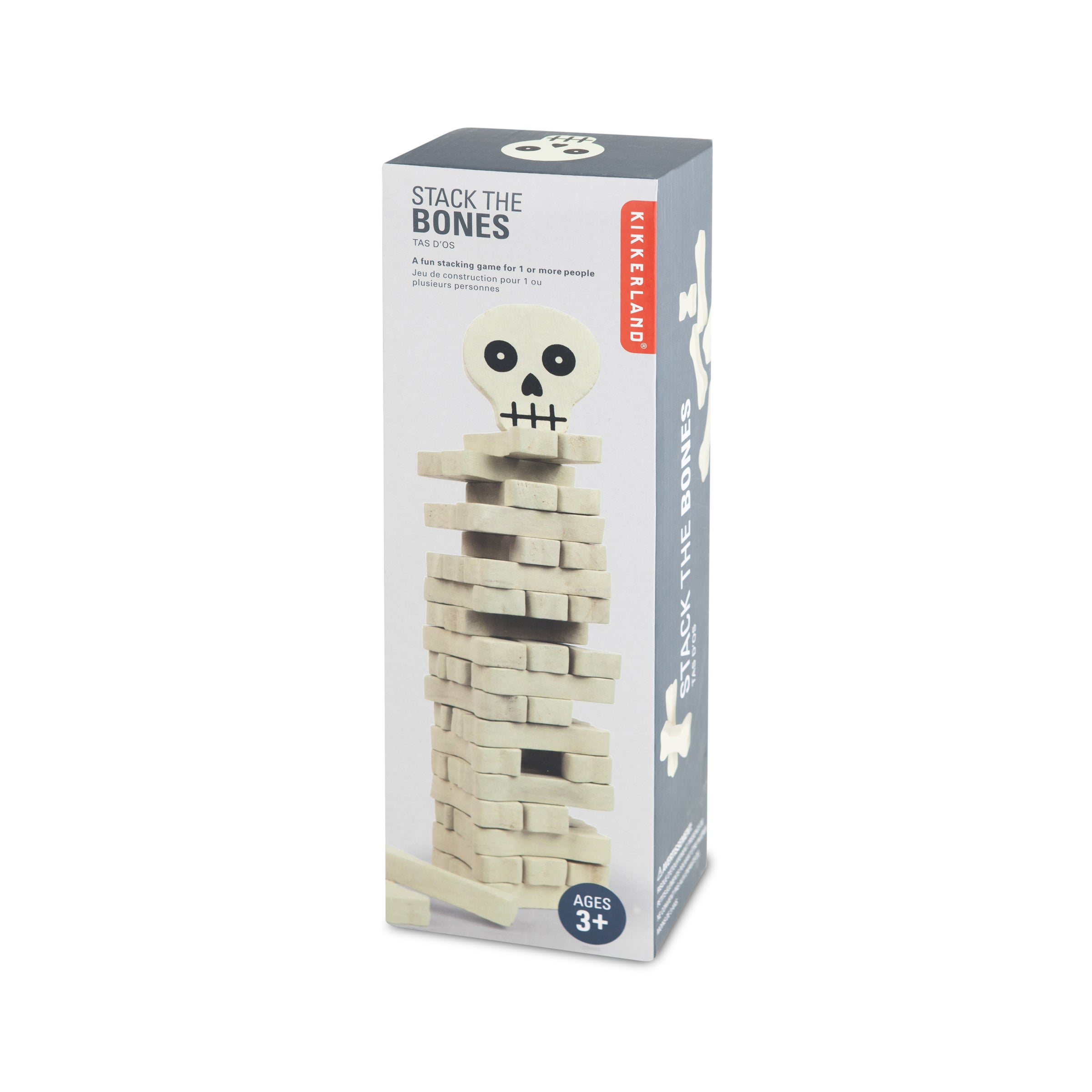 Stack The Bones Stacking Game - Fun & Challenging Balance Toy for Kids & Adults - Perfect for Family Game Night, Party Entertainment & Skill Development