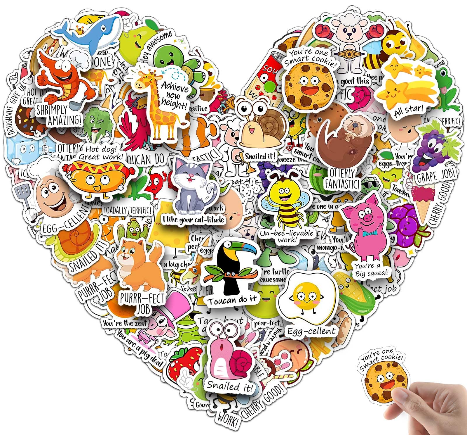 684Pcs Fun & Smelly Reward Stickers for Teachers - Motivational Classroom Stickers for Elementary Kids - Perfect for Teacher Supplies, Student Incentives & Positive Reinforcement in School