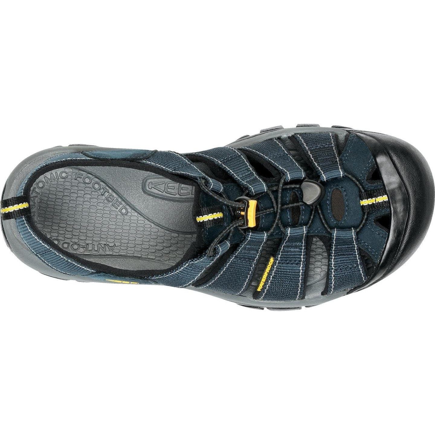 KEEN NEWPORT H2 Men's Water Sandals | Quick-Dry Hiking Shoes for Men | Navy/Medium Grey | Outdoor Adventure, Beach & Water Sports Footwear