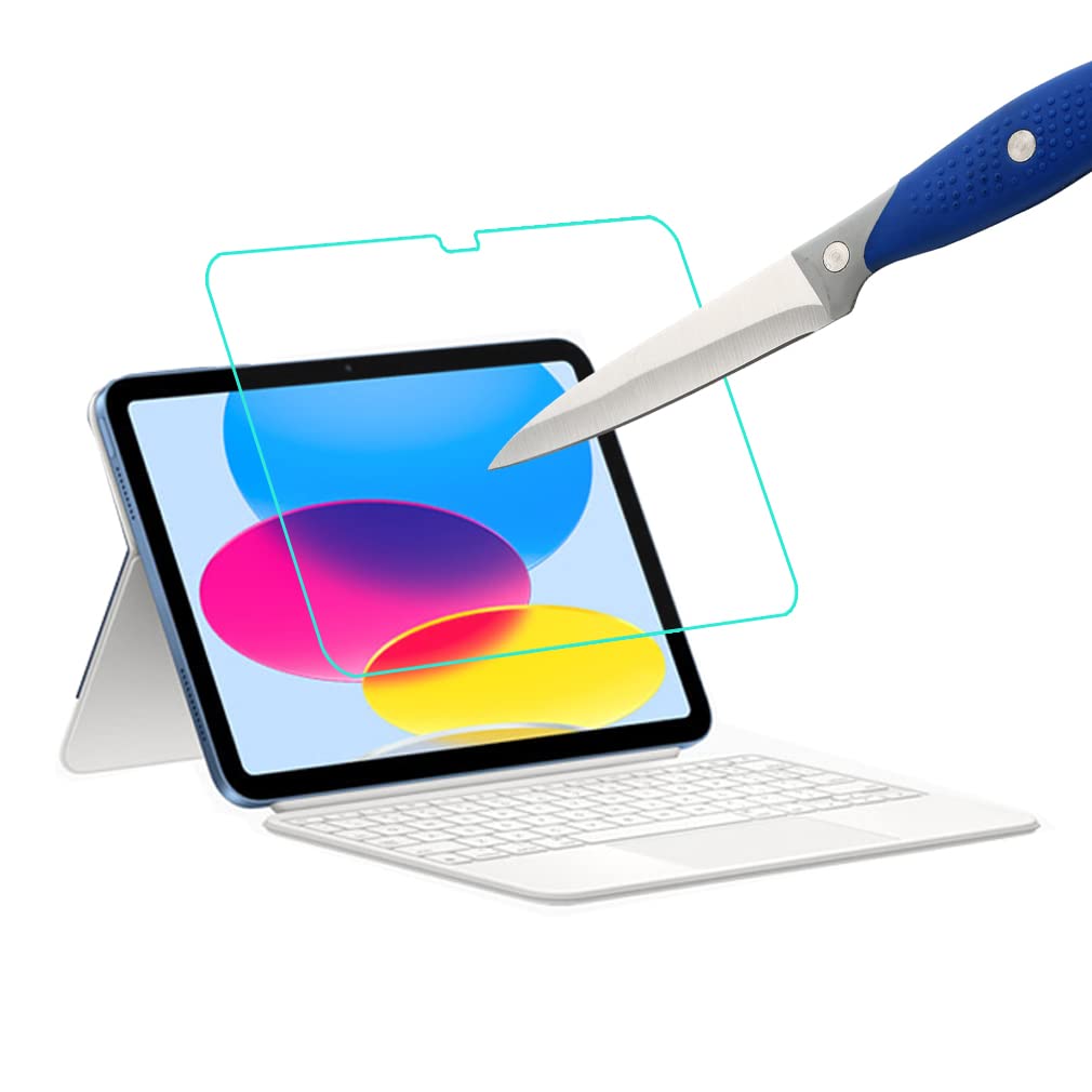 Mr.Shield Tempered Glass Screen Protector for iPad Air 11 (2025) & iPad 10 (2022) - 2 Pack - Anti-Scratch, Bubble-Free Installation - Perfect for Work, School & Travel Protection