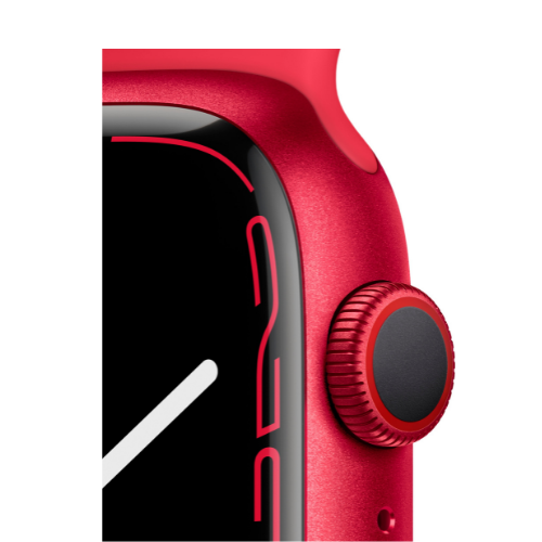 Apple Watch Series 7 45mm GPS Smartwatch in Red - Fitness Tracker, Heart Rate Monitor & Water Resistant for Running, Swimming & Daily Use