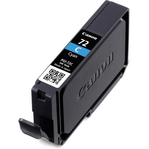 Canon LUCIA PGI 72 Cyan Ink Tank - High-Quality Printer Ink Cartridge for Canon PRO-1000 & PRO-2000 | Ideal for Professional Photo Printing & Graphic Design Projects