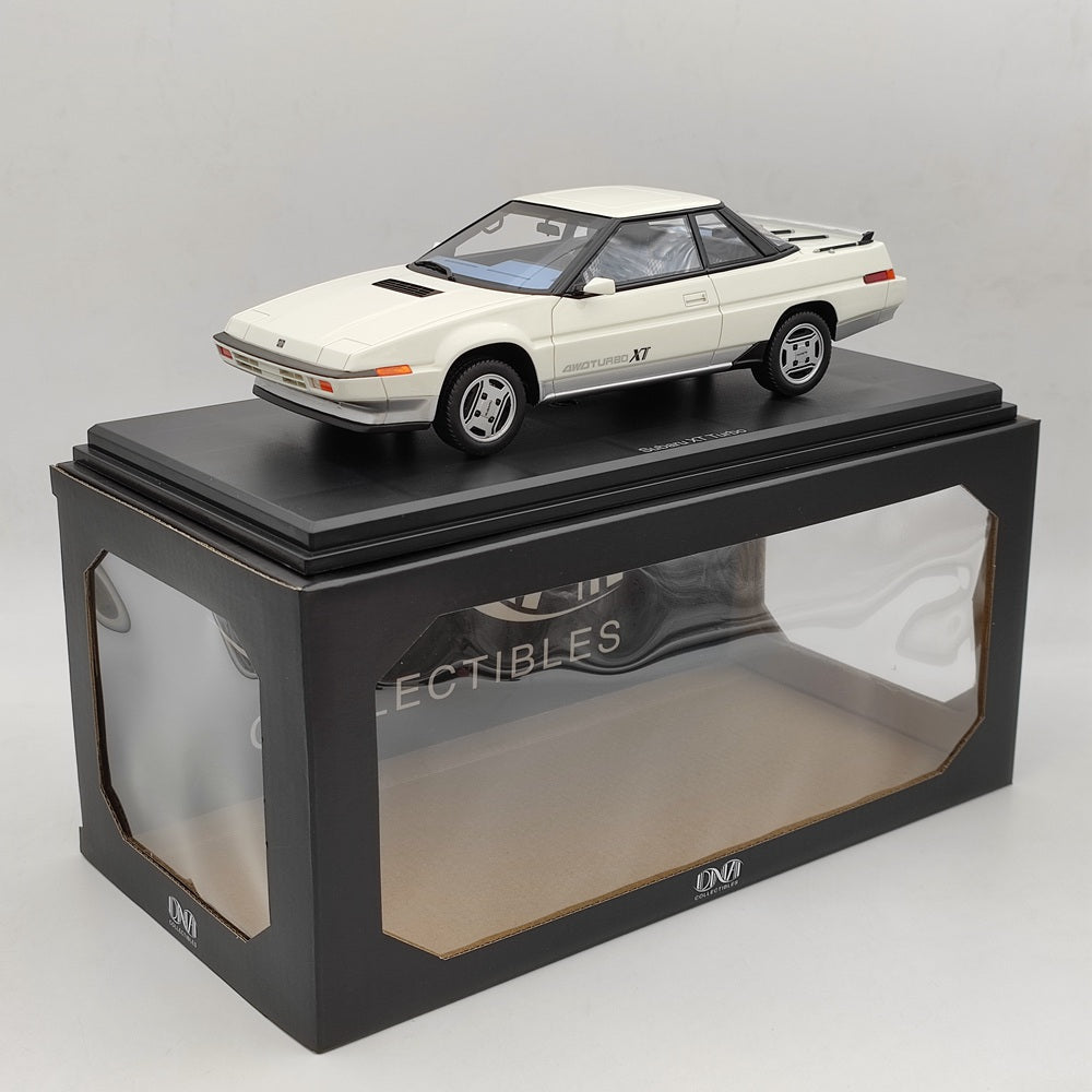 1/18 Scale Subaru XT Turbo 4WD 1985 White Resin Model Car - DNA Collectibles DNA000082 - Perfect for Car Enthusiasts, Collectors & Display Shelves