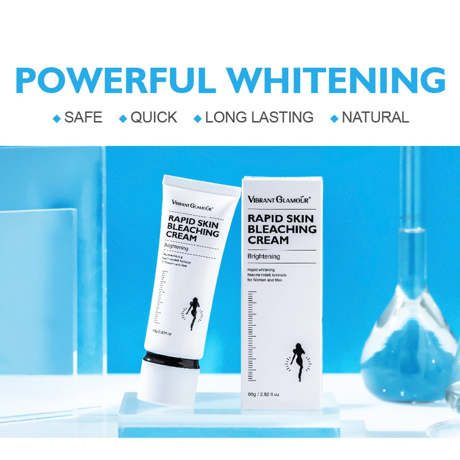 Rapids Skin Brightening & Whitening Body Scrub - Long-Lasting Moisturizing Care for Armpits & Body | Gentle Exfoliation for Smooth, Radiant Skin | Perfect for Daily Skincare Routine & Pre-Summer Prep