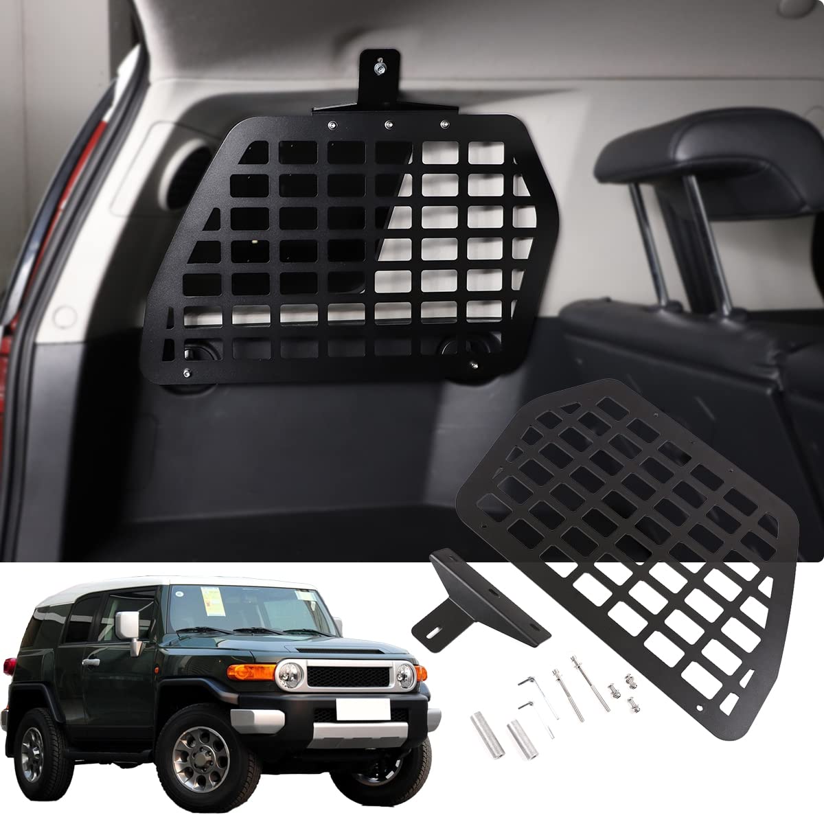 HappyHorse Trunk Organizer for Toyota FJ Cruiser 2007-2021 - Left Side Storage Compartment Box for Car Accessories & Sundries | Perfect for Road Trips & Outdoor Adventures