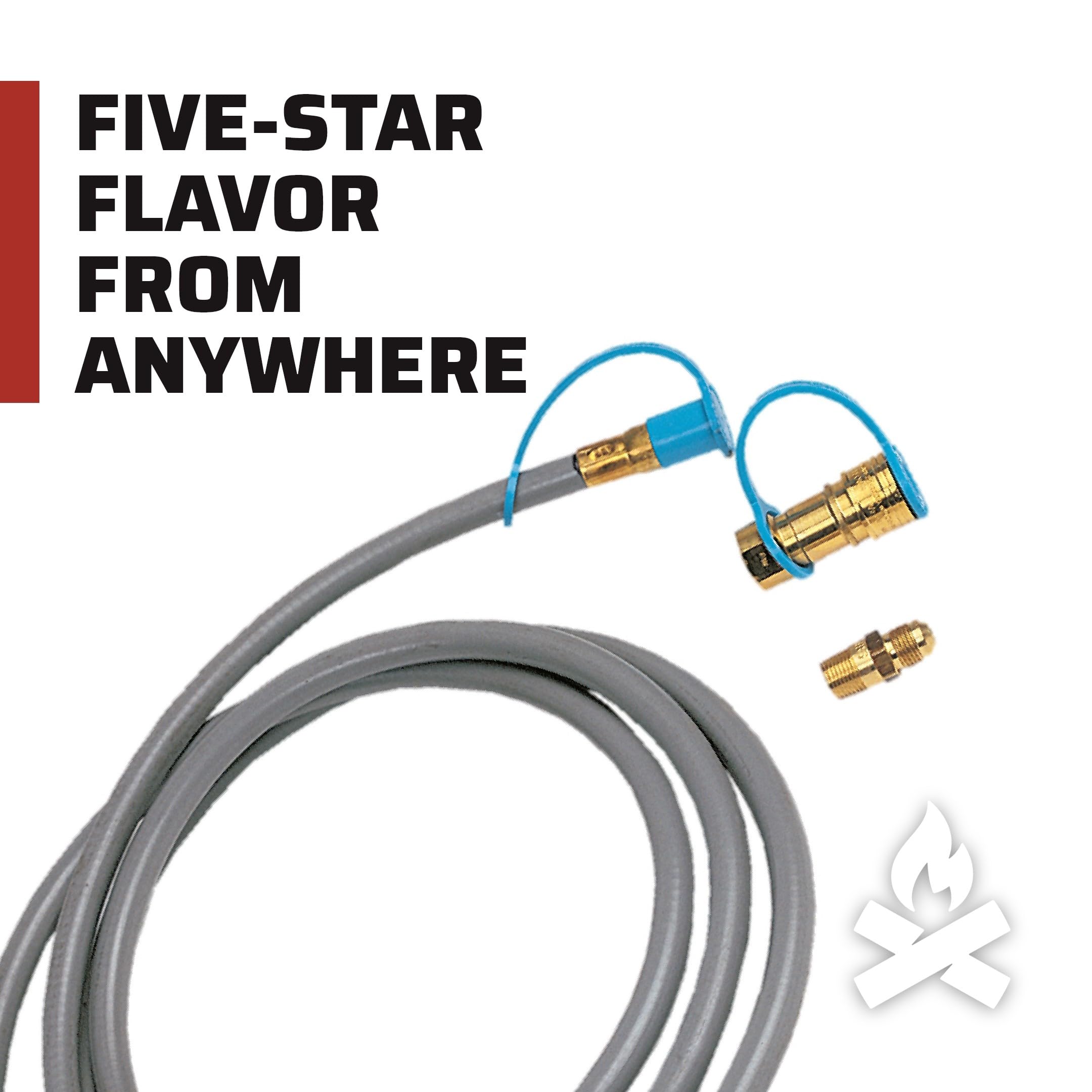 Camp Chef NGKIT Natural Gas Conversion Kit - Compatible with Camp Chef Stoves & Grills - Easy Installation for Outdoor Cooking, Backyard BBQs, and Camping Trips