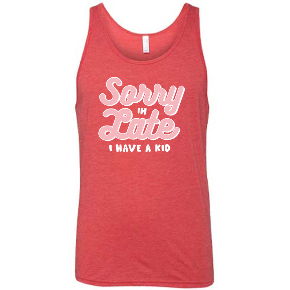 Funny Parenting T-Shirt - 'Sorry I'm Late, I Have A Kid' - Unisex Cotton Tee for Moms & Dads - Perfect for School Runs, Playdates & Family Outings