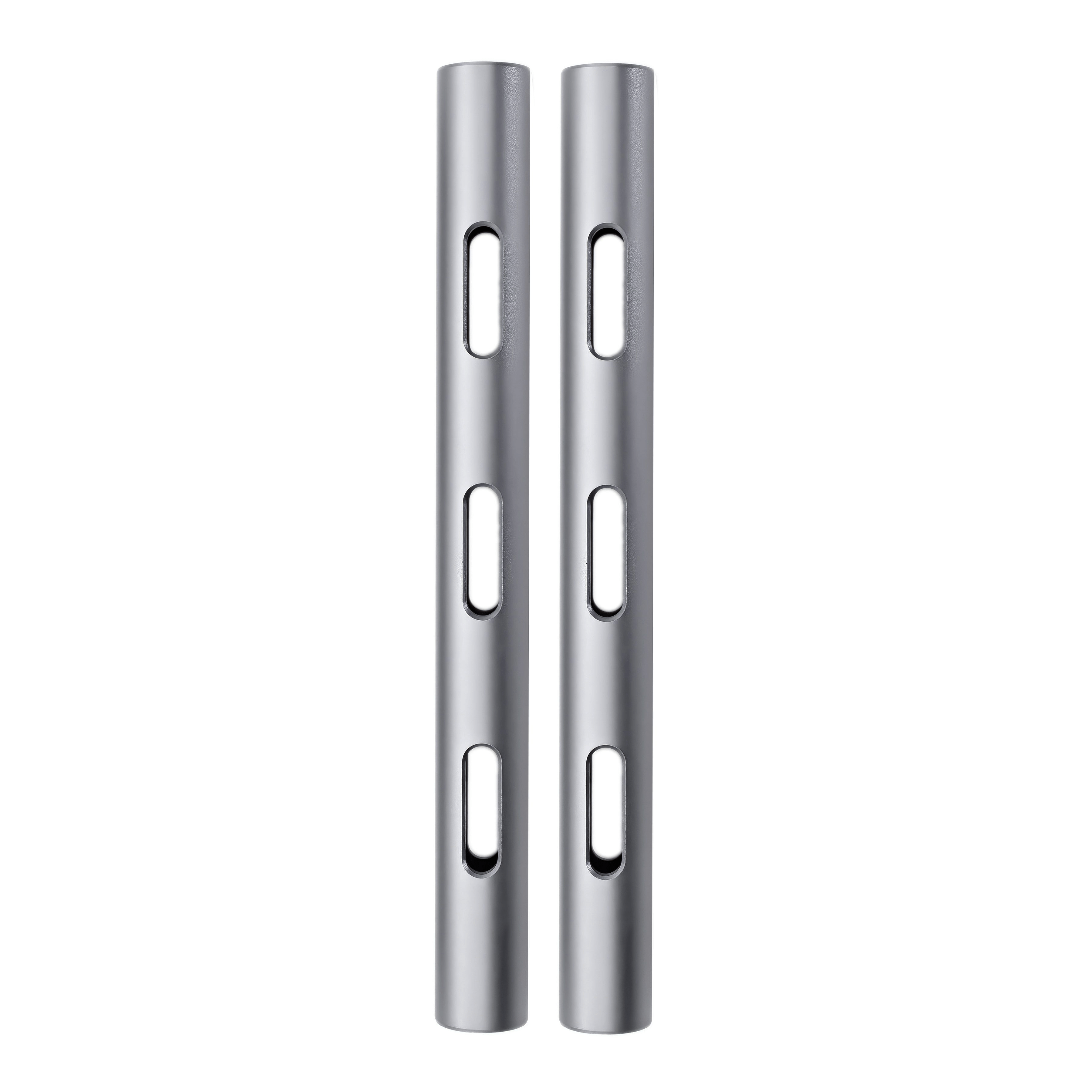 Kondor Blue 6'' PPSH 15mm Threaded Rod - Space Gray (2 Pack) - Perfect for Camera Rigging, Stabilizers & Film Equipment Support