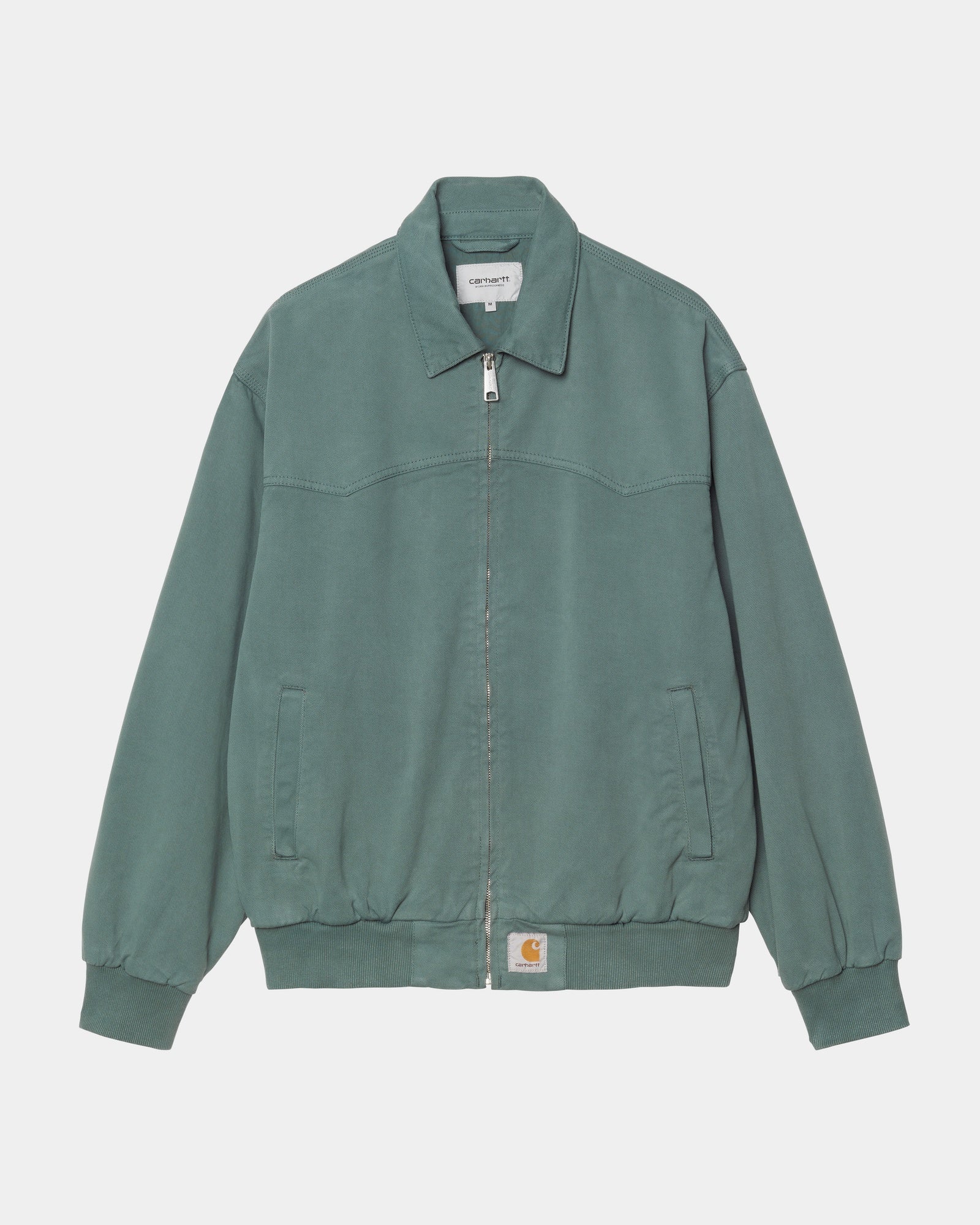 OG Santa Fe Jacket for Men - Spring Lightweight Jacket in Silver Pine (Garment Dyed) | Casual Outerwear for Hiking, Travel & Street Style